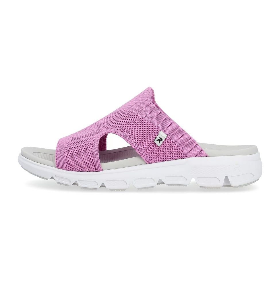 Rieker V8451 Pantoletten pink Damen - günstig online kaufen