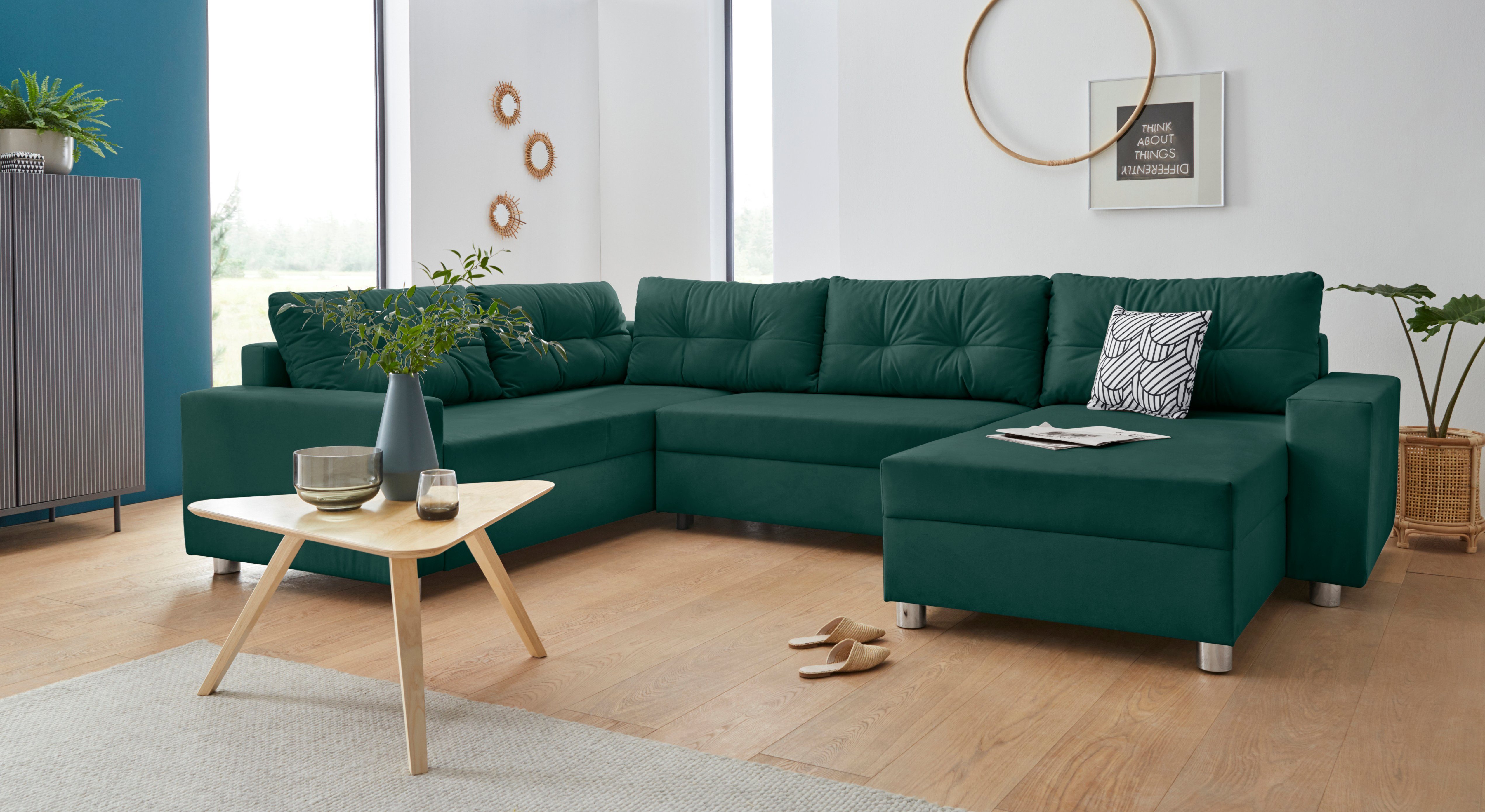 COLLECTION AB Wohnlandschaft Paris U-Form, inklusive günstig online kaufen