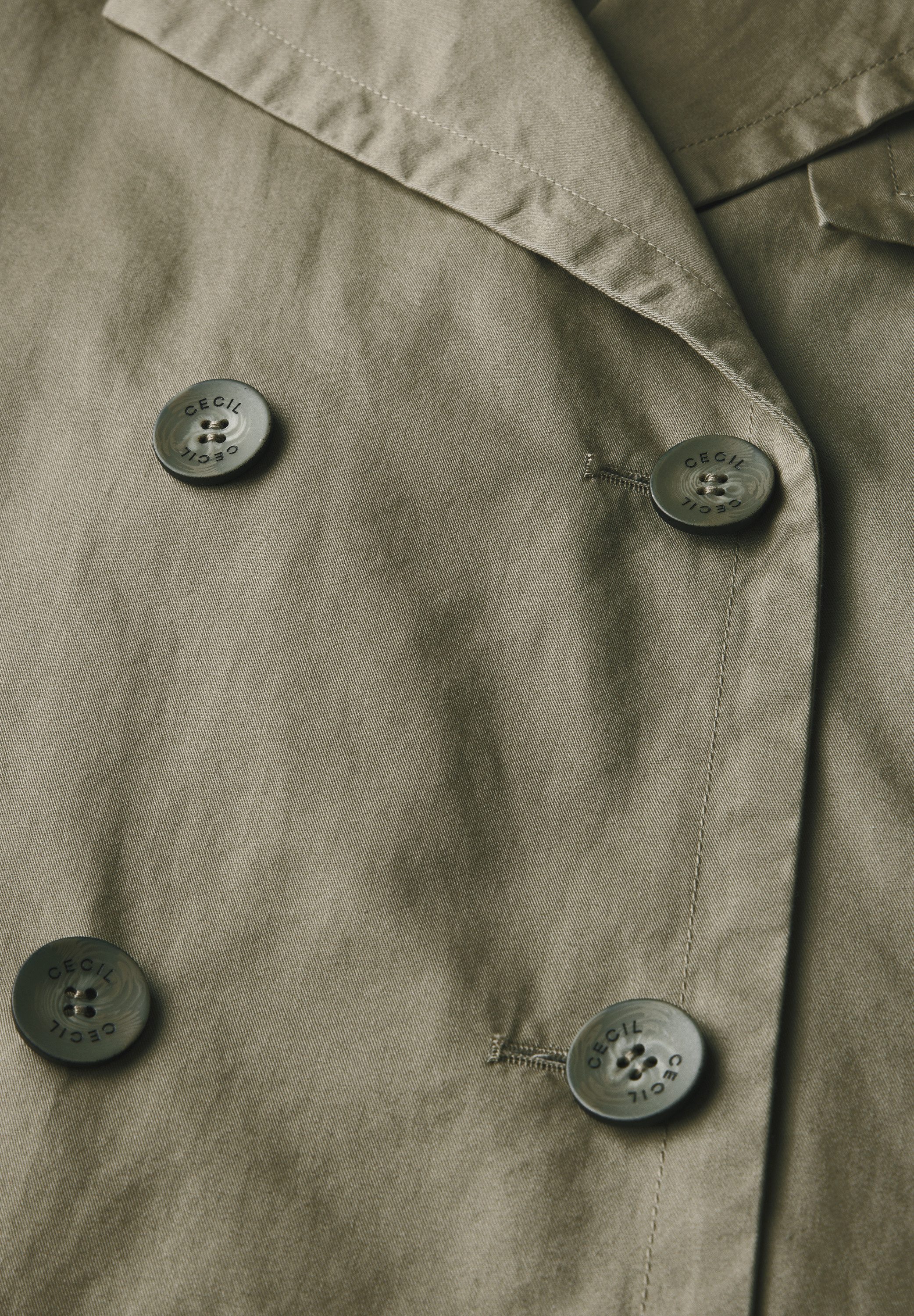 CECIL Outdoorjacke aus reiner Baumwolle