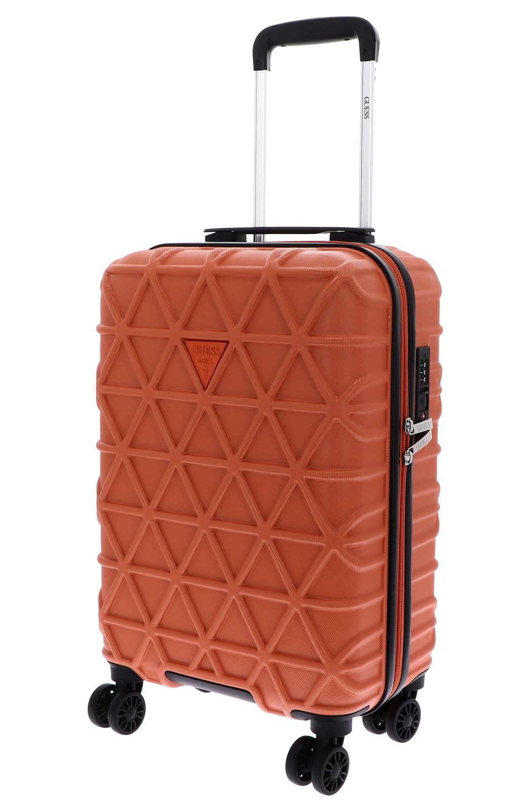 Guess Hartschalen-Trolley Le Disko, 4 Rollen günstig online kaufen