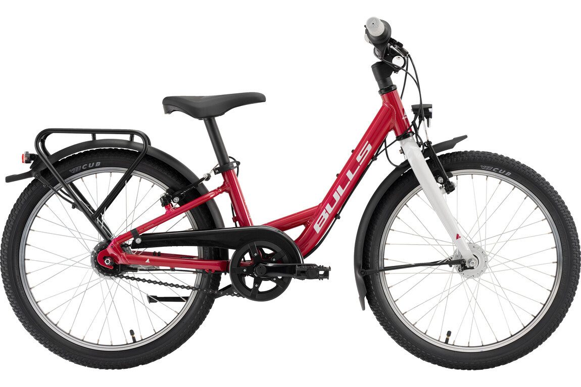 Kinderfahrrad Bulls Tokee Street 24'' 7 Gang outer Mädchen rot 2026