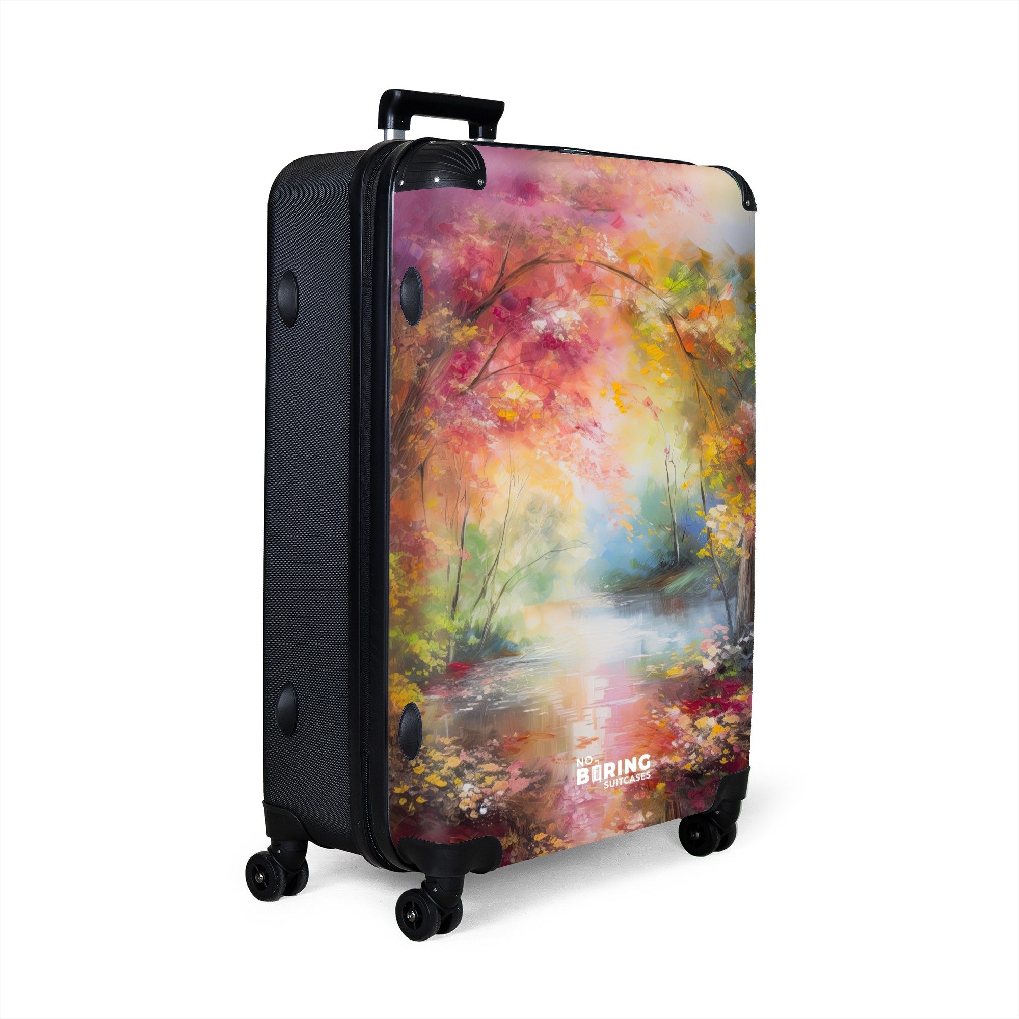 NoBoringSuitcases.com© Hartschalen-Trolley Landschaft - Ölgemälde - günstig online kaufen