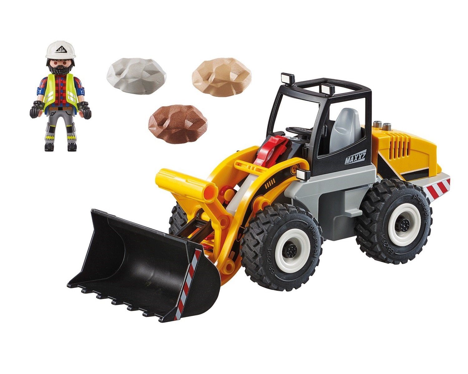 Playmobil® Spielwelt City Action Radlader Baustelle 70445, Schauffel