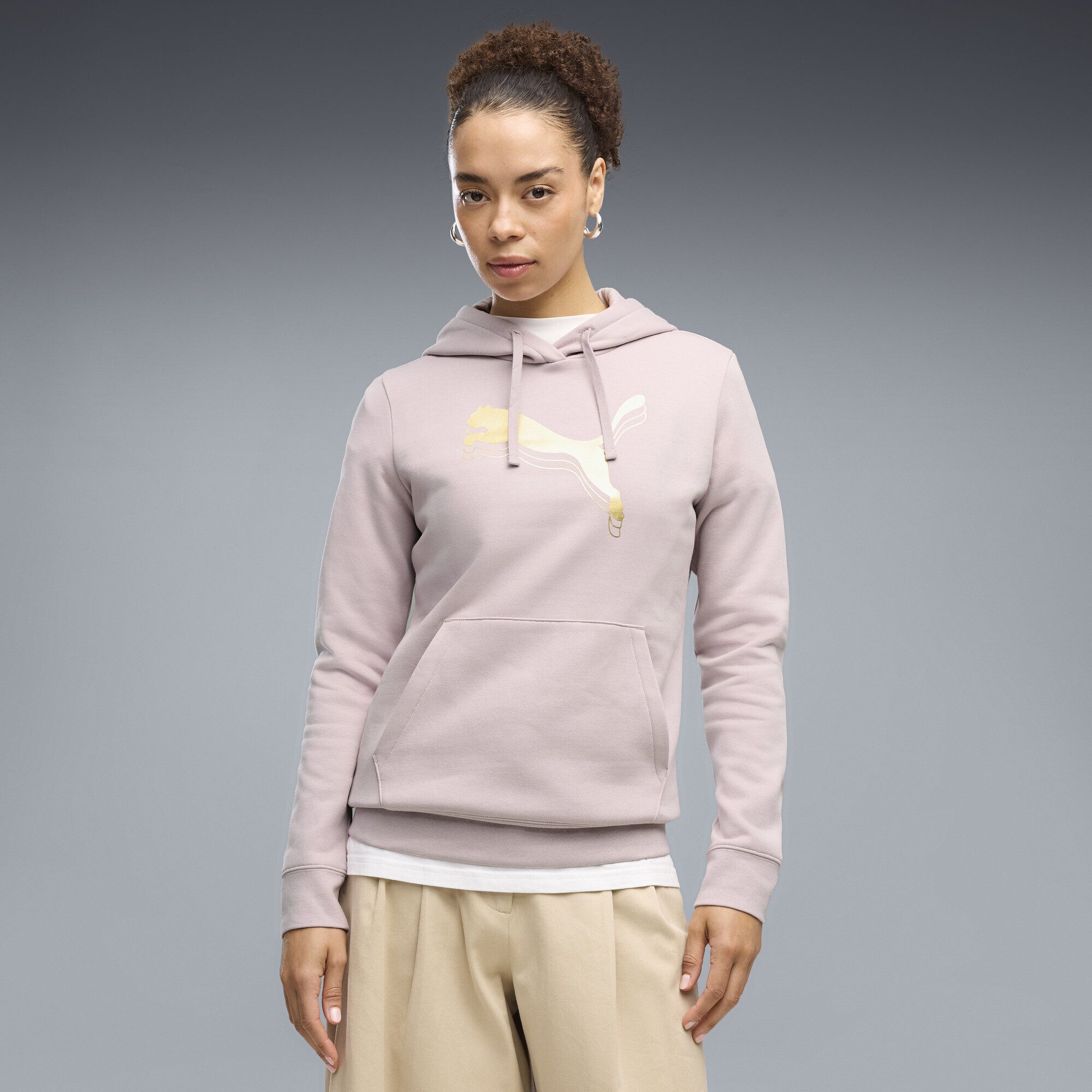PUMA Hoodie ESS METALLIC Hoodie Damen
