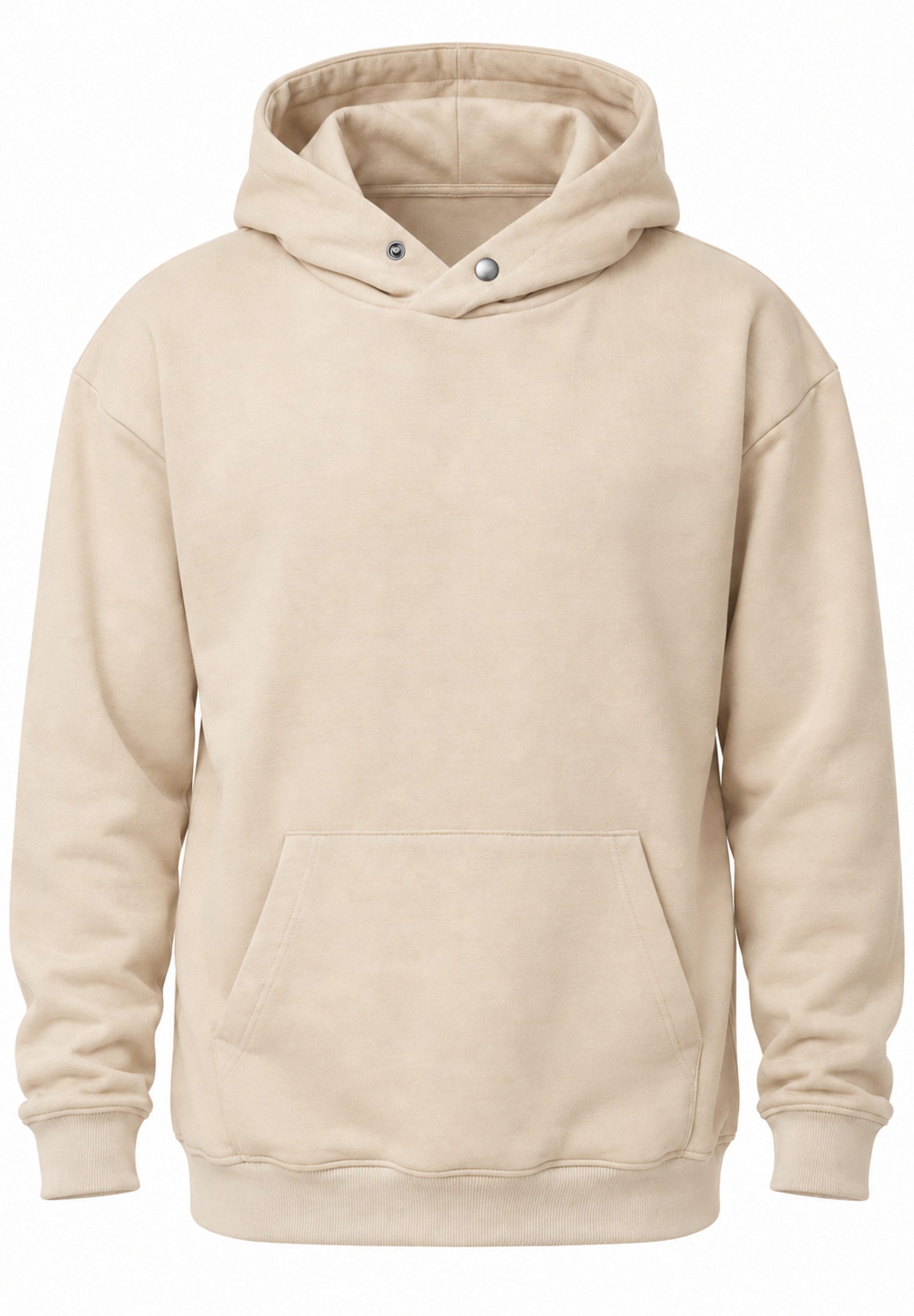 SOULSTAR Hoodie S2OSAN Herren Oversize Kapuzenpullover mit Button Pullover Sweater
