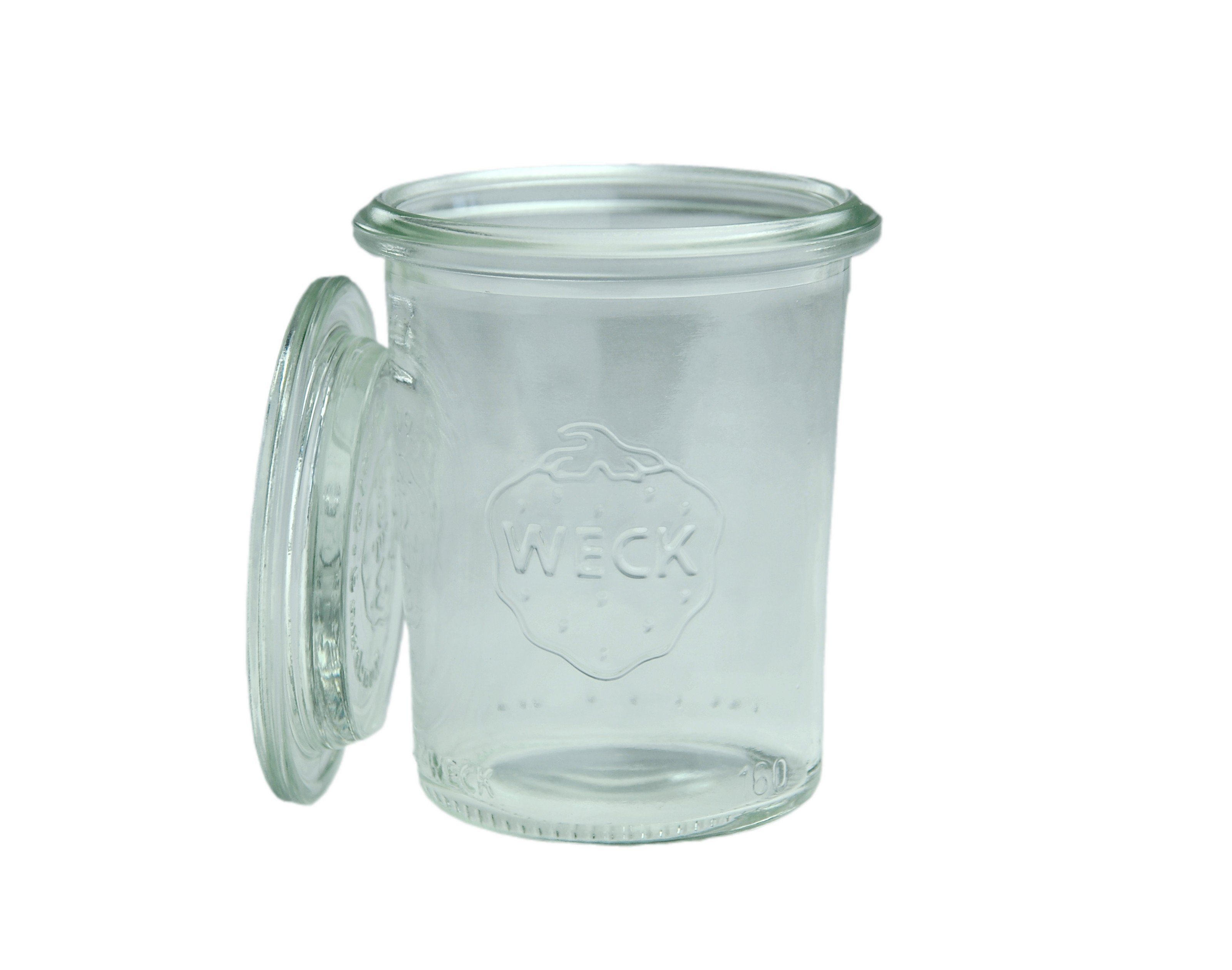 Einmachglas 160 24er 24 Sturzgläser Glasdeckeln, Glas MamboCat Gläser Weck ml mit Set