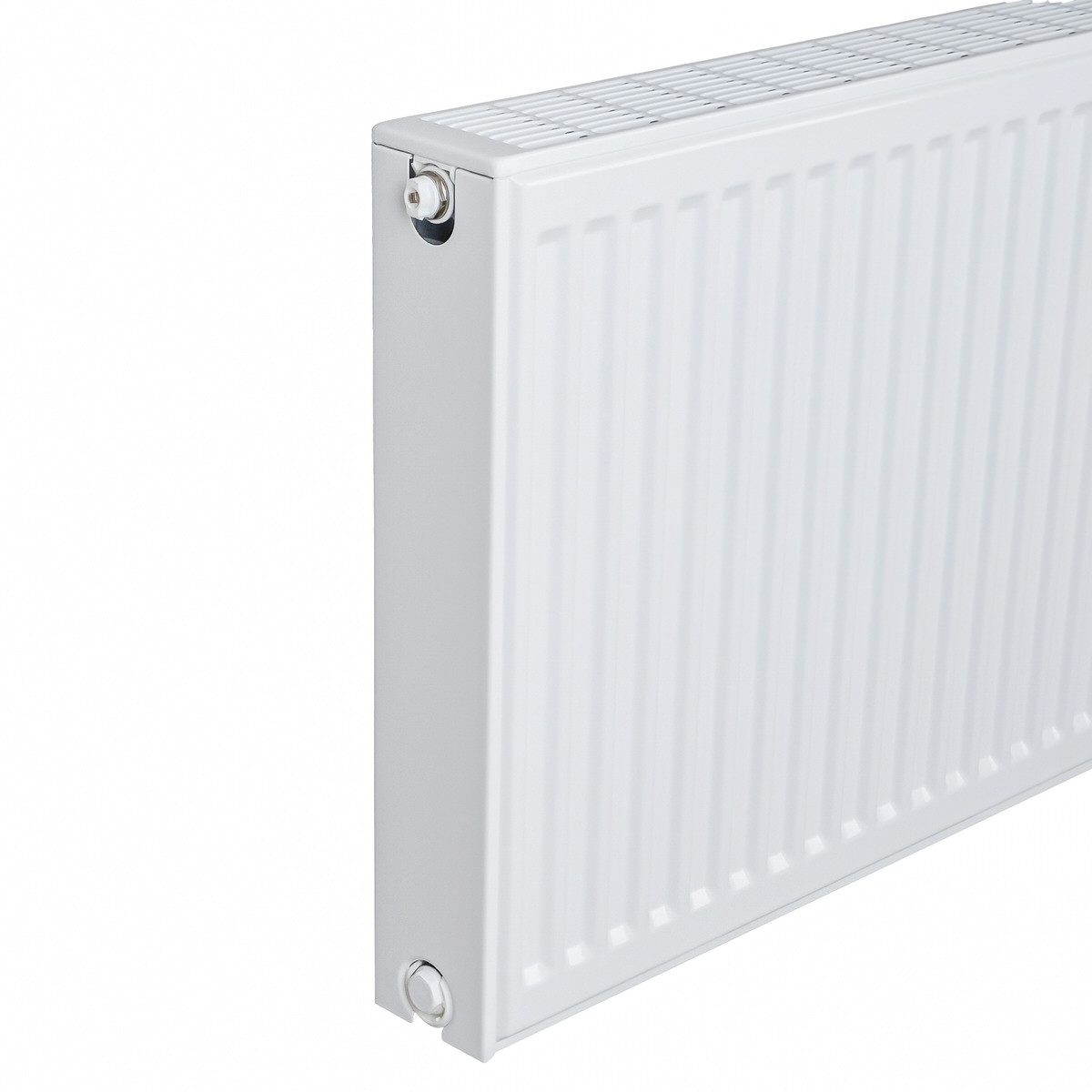 Belrad Heizkörper Universell, mit 8 Anschlüssen für Wand- und Bodenmontage, viele Größen, Typ 22 & Typ 33 in einem, Kompakt- & Ventilheizkörper