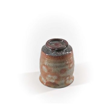 teayumi Tasse HAGI-KEN Tokinoyunomi Keramiktasse 180 ml Rot Weiß