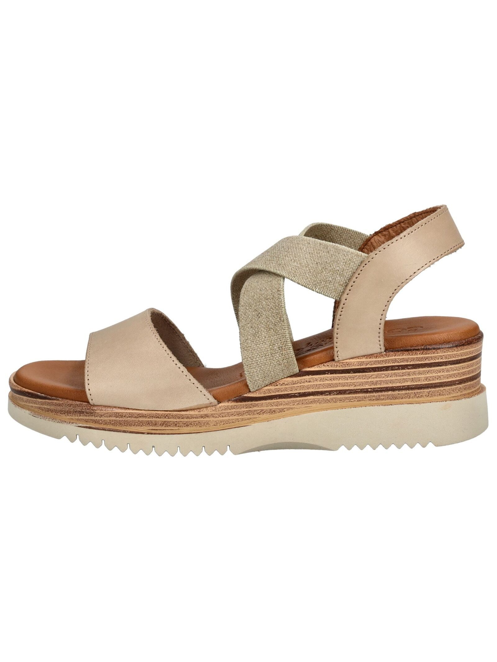 COSMOS Comfort Sandalen Leder Keilsandalette günstig online kaufen