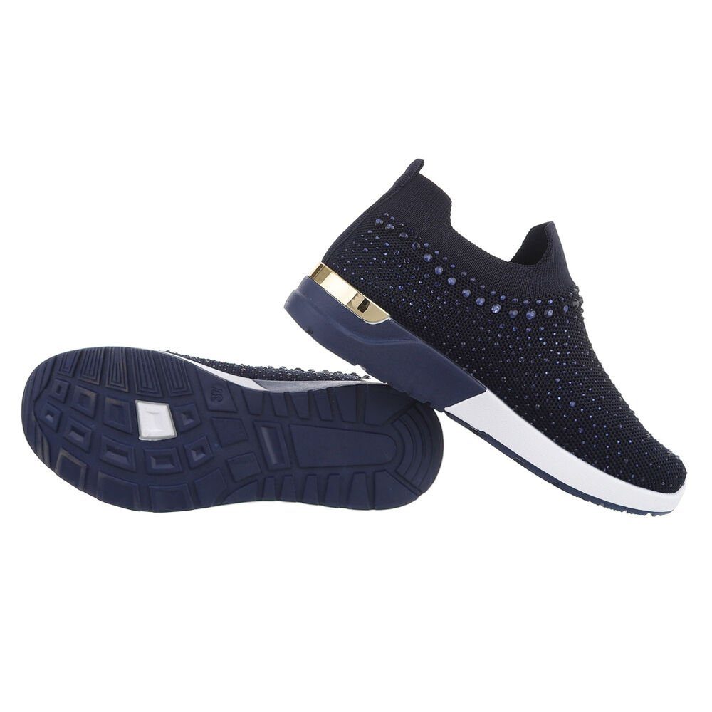 Ital-Design Damen Low-Top Freizeit Sneaker Flach günstig online kaufen