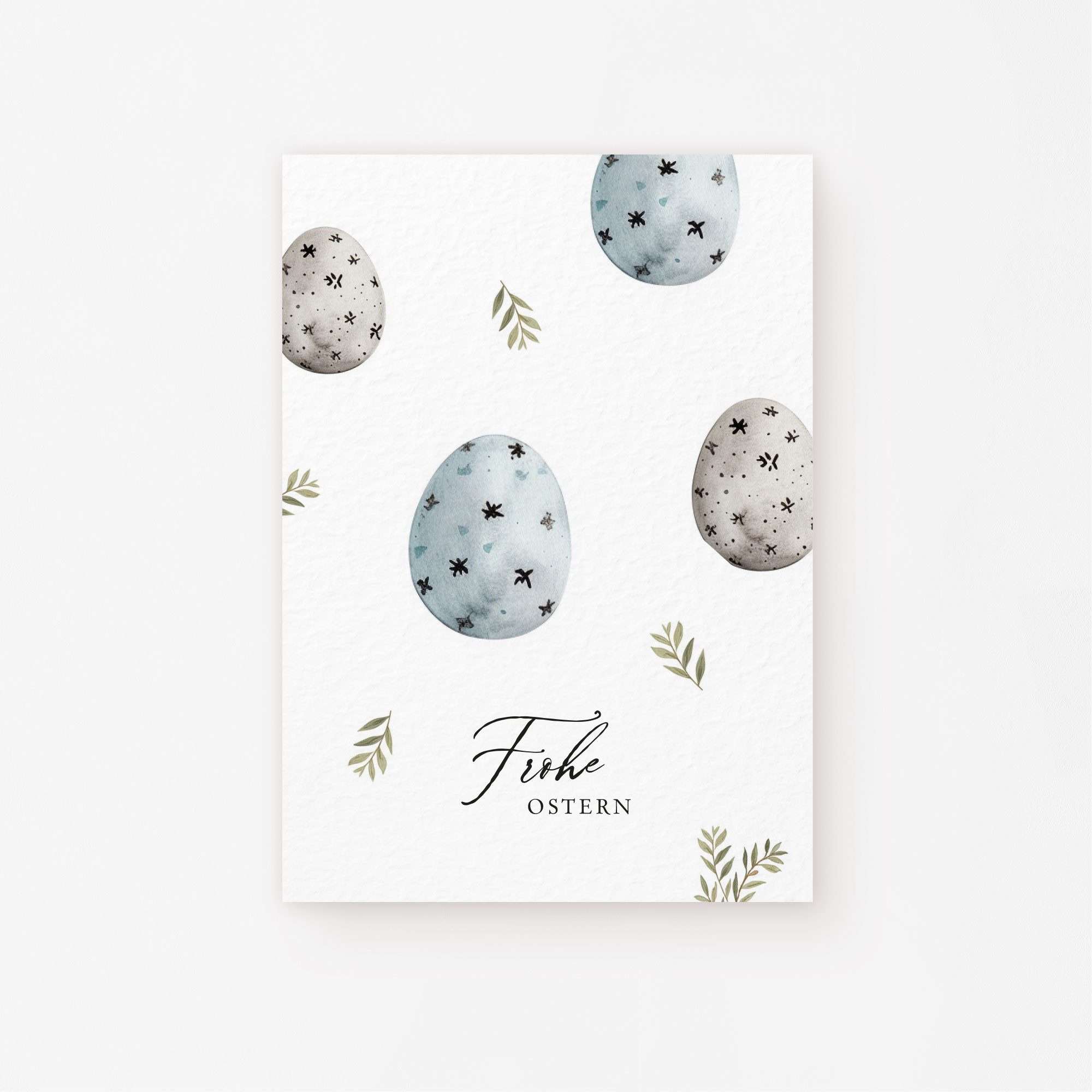 NORDEULE Grußkarten Ostern, im 6er Set mit Umschläge, Karten ideal für Osterpost Geschenke