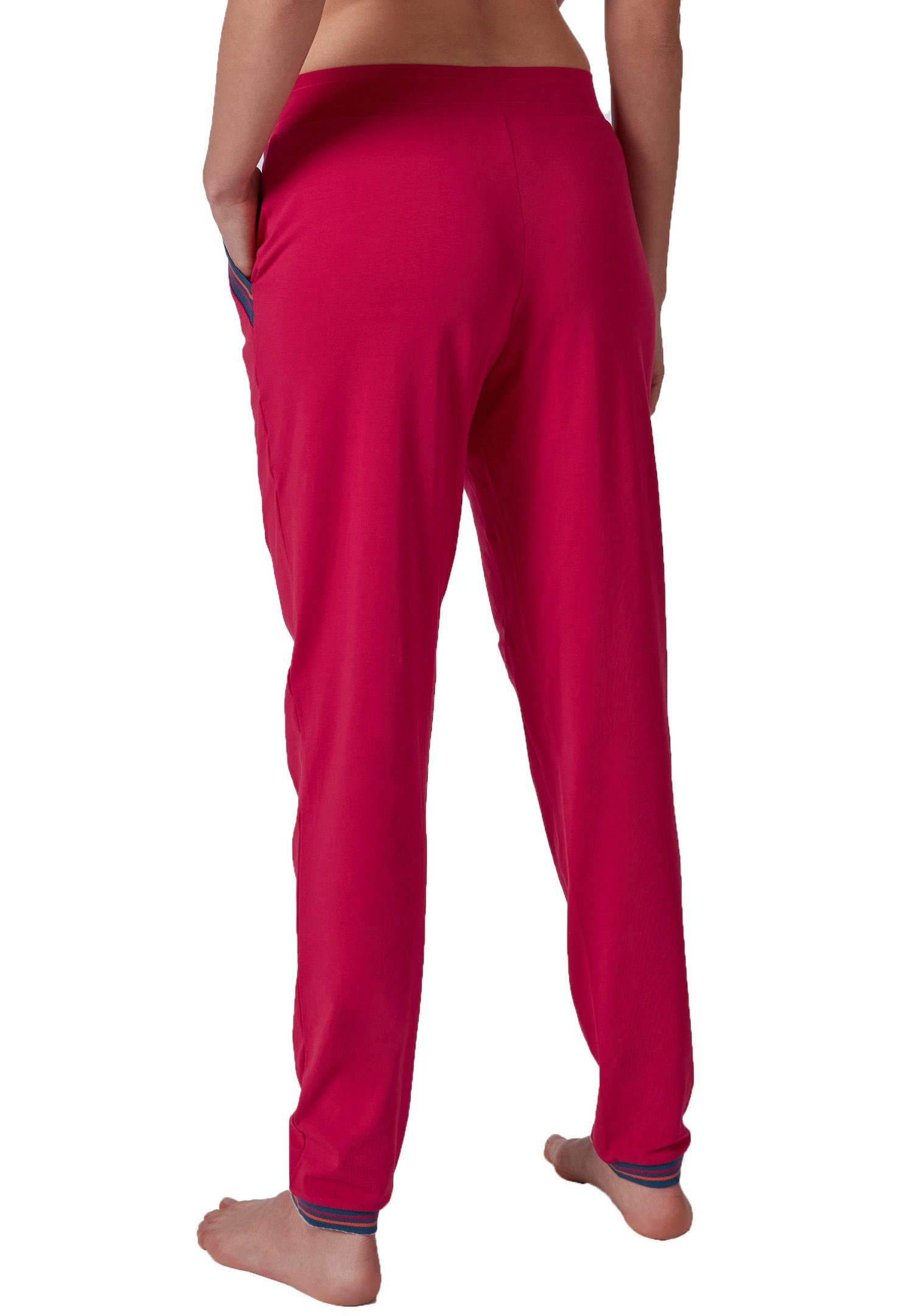 Design Schlafanzug Skiny Hose Skiny Damen Pyjamahose Modisches