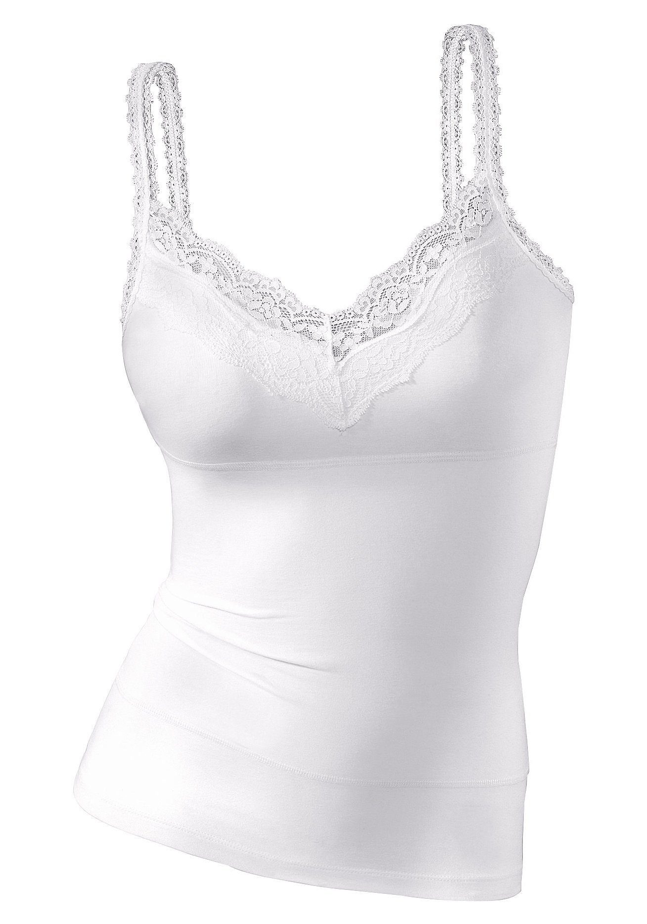 LASCANA Unterhemd mit bodyforming Effekt, Spaghettiträger-Top günstig online kaufen