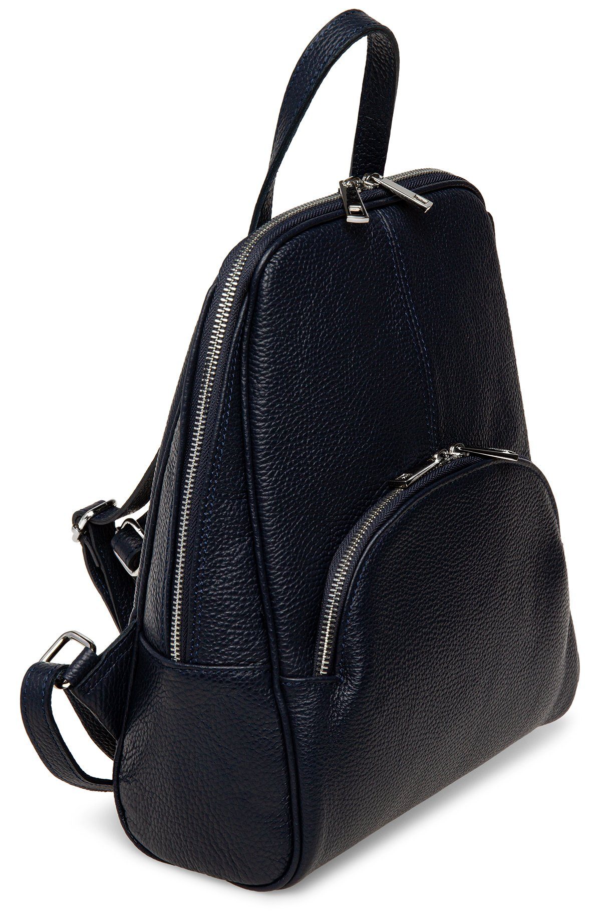 Caspar Cityrucksack eleganter großer Damen Leder günstig online kaufen