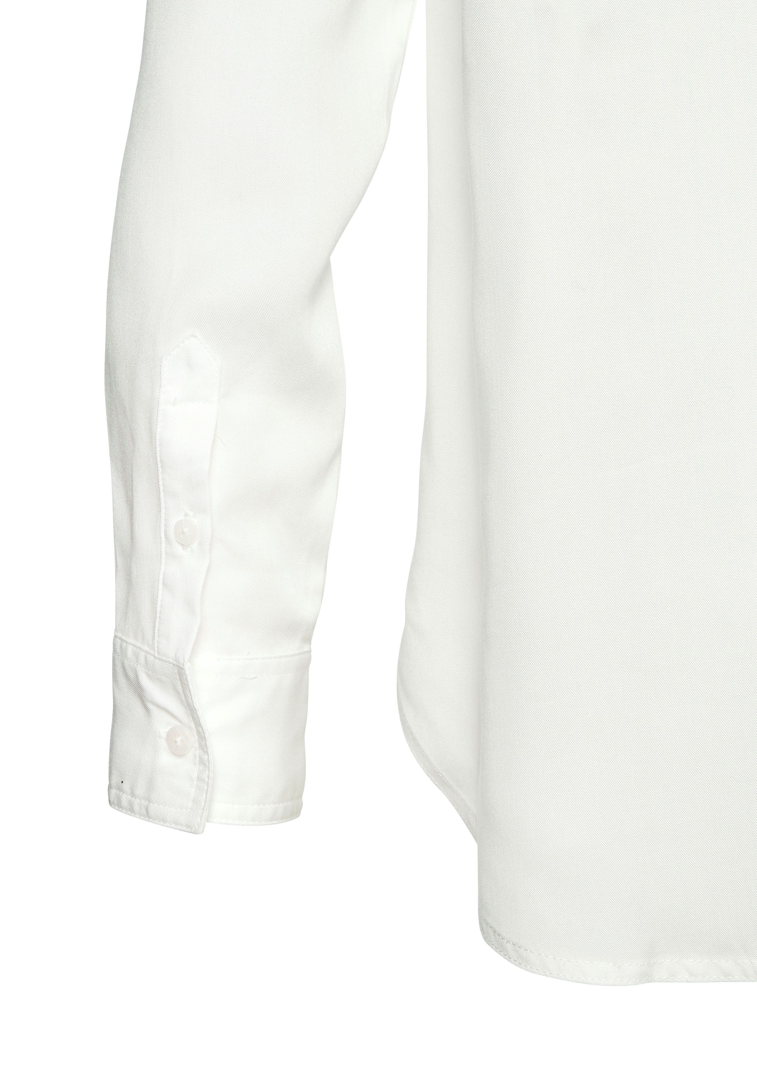LASCANA Hemdbluse aus Lyocellqualität, klassische Langarmbluse