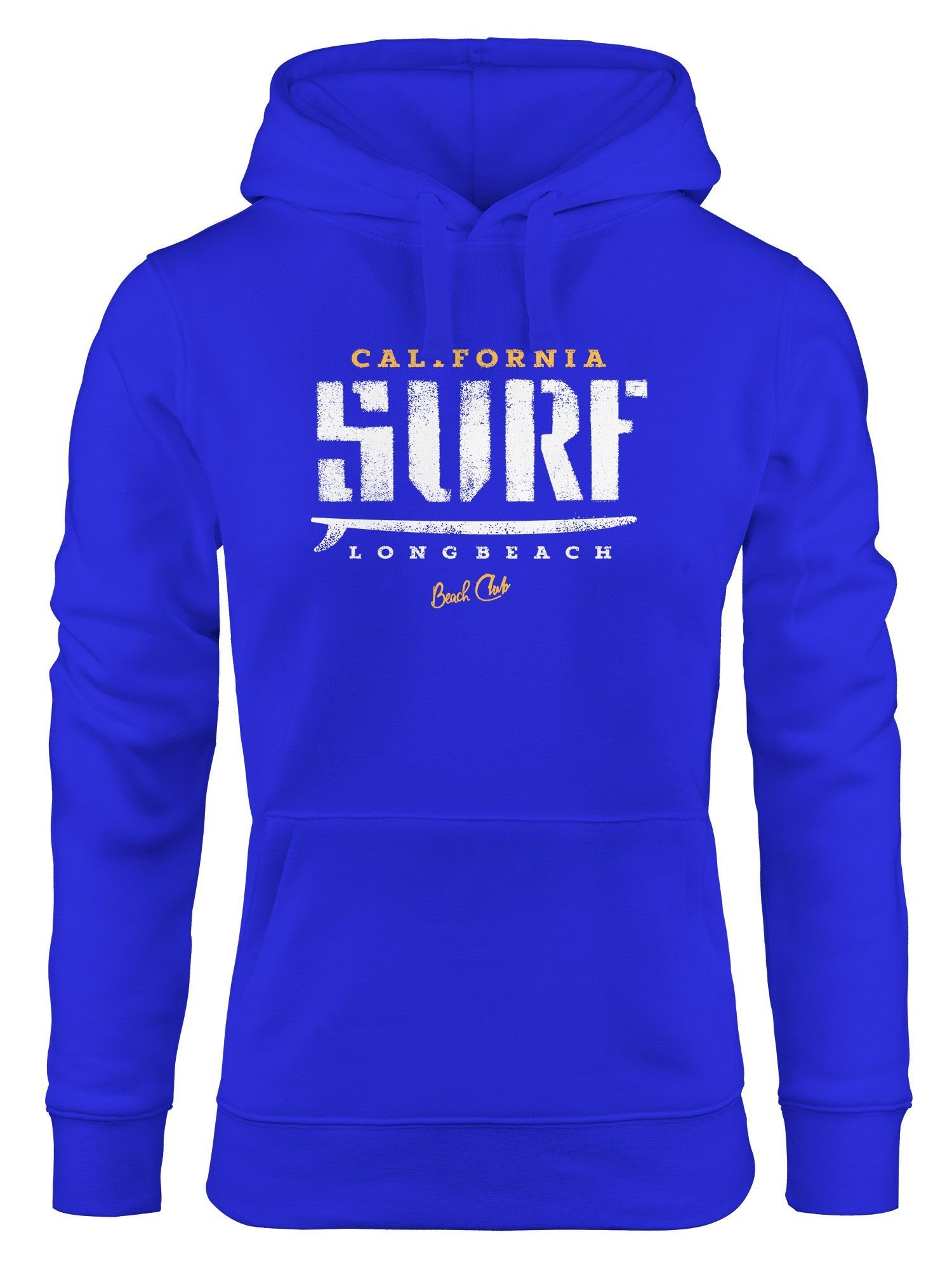 Neverless Hoodie Hoodie Damen Surf-Brett Design günstig online kaufen