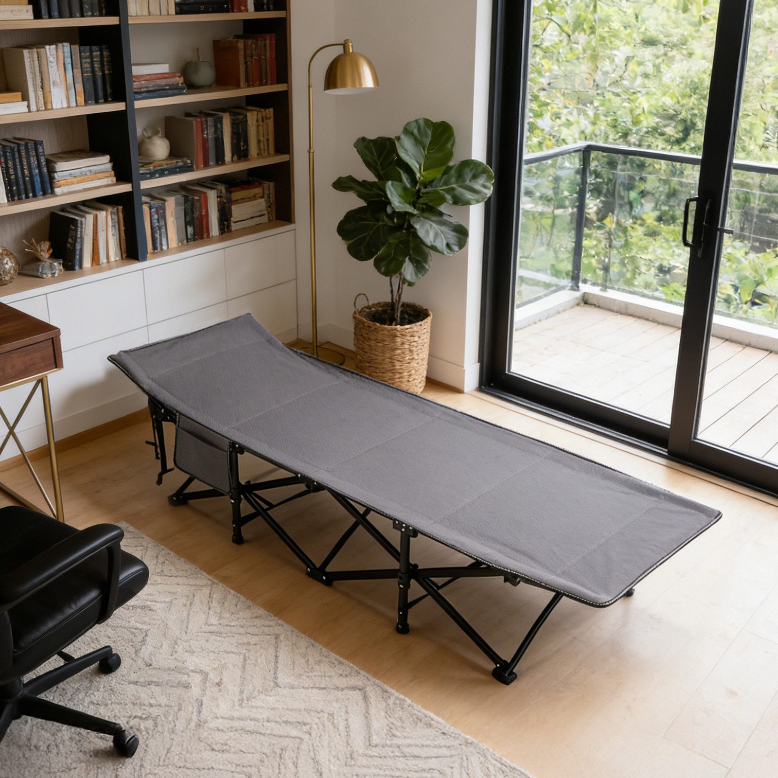 Sekey Feldbett Campingbett klappbar Campingliege Angelliege Klappbett bis 2 günstig online kaufen