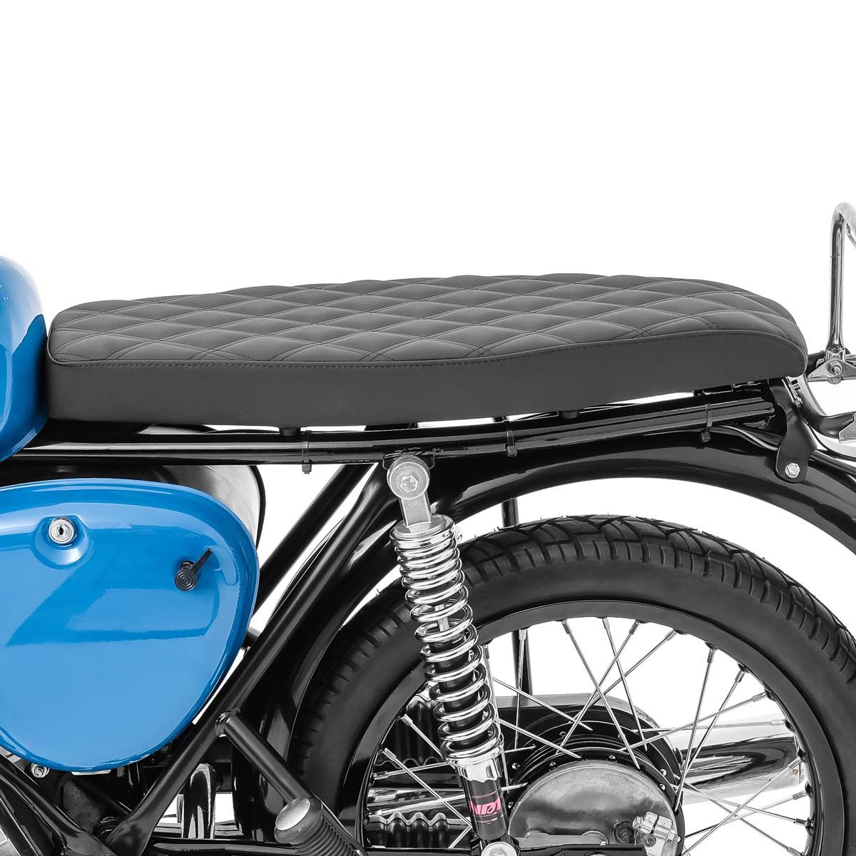Craftride Sitzbank Gel Sitzbank flach VSG4 für Simson S50 S51 S70 Sitz