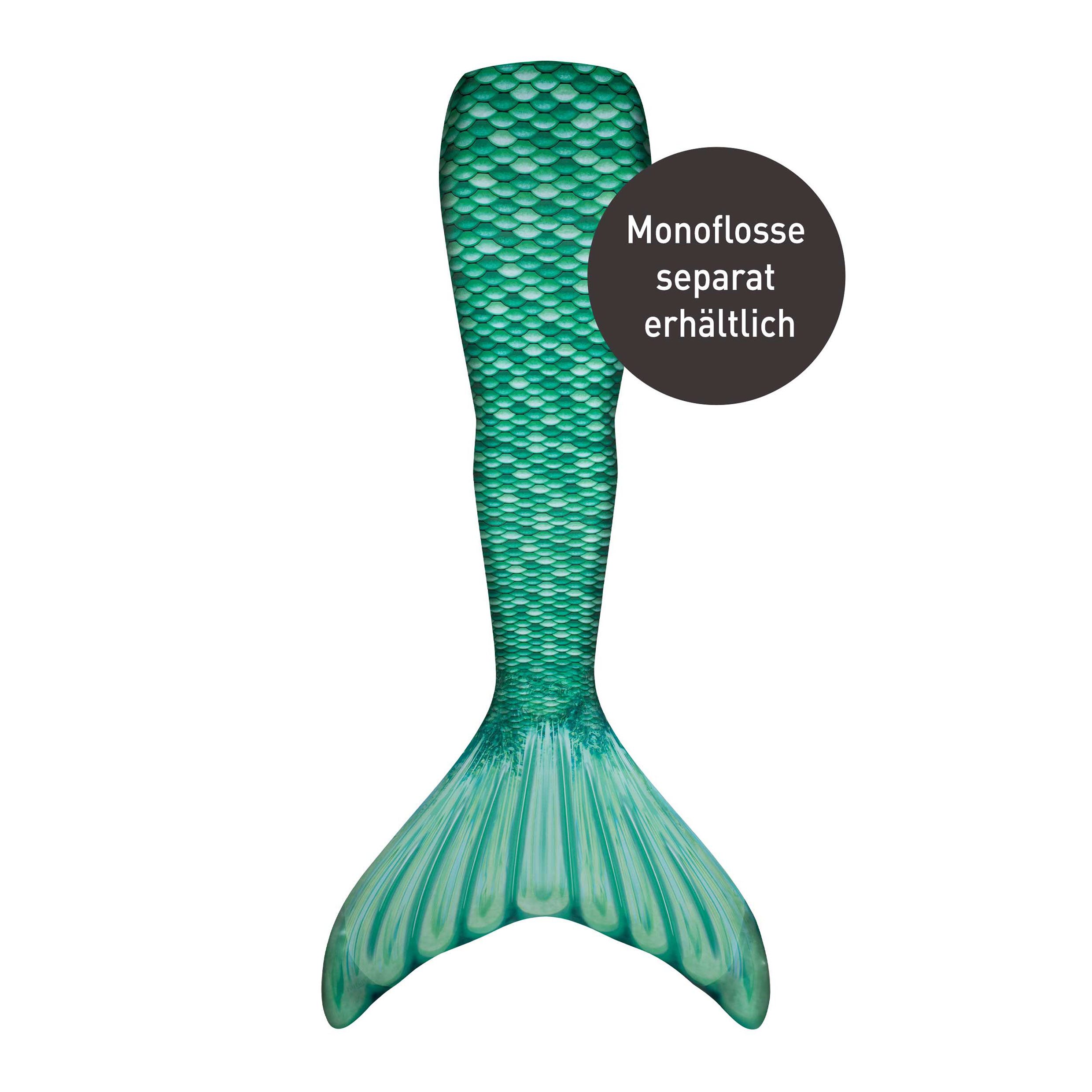 Fin Fun Monoflosse Fin Fun Stoff OHNE MONOFLOSSE, Celtic Green, Youth M (122-134)