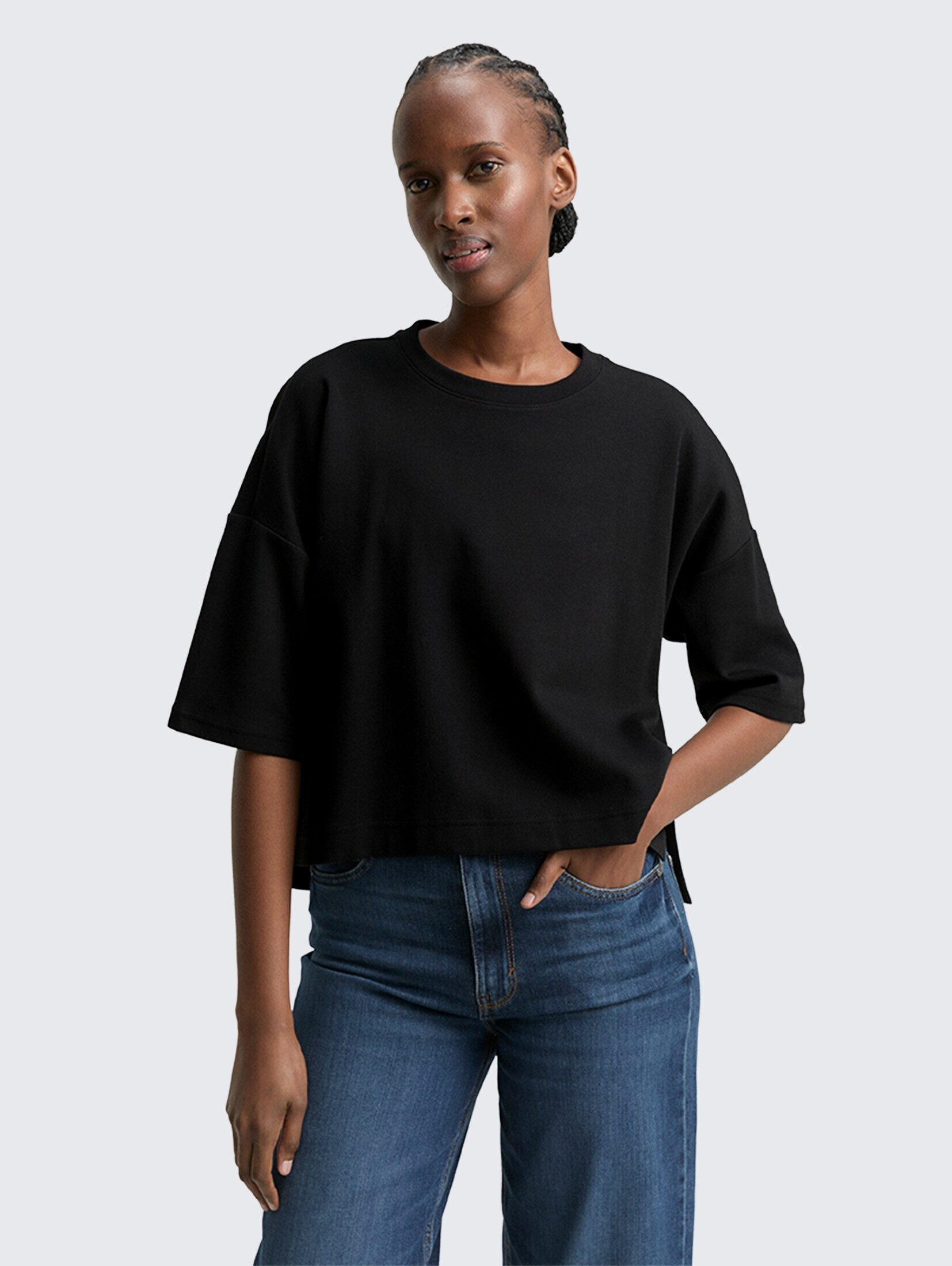 TOM TAILOR Denim T-Shirt Boxy Fit günstig online kaufen