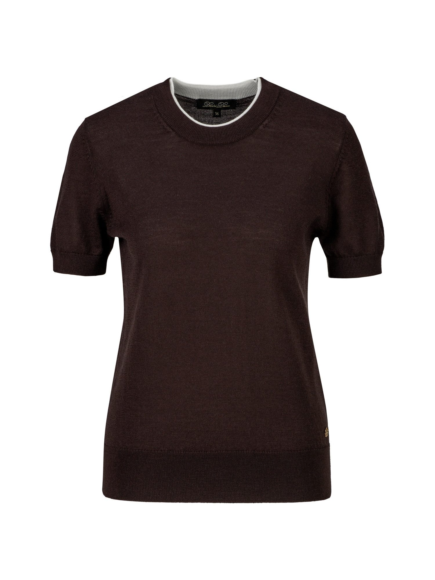 Dine ´n´ Dance T-Shirt Cora aus 100 % Merinowolle, Rundhals und Langarm