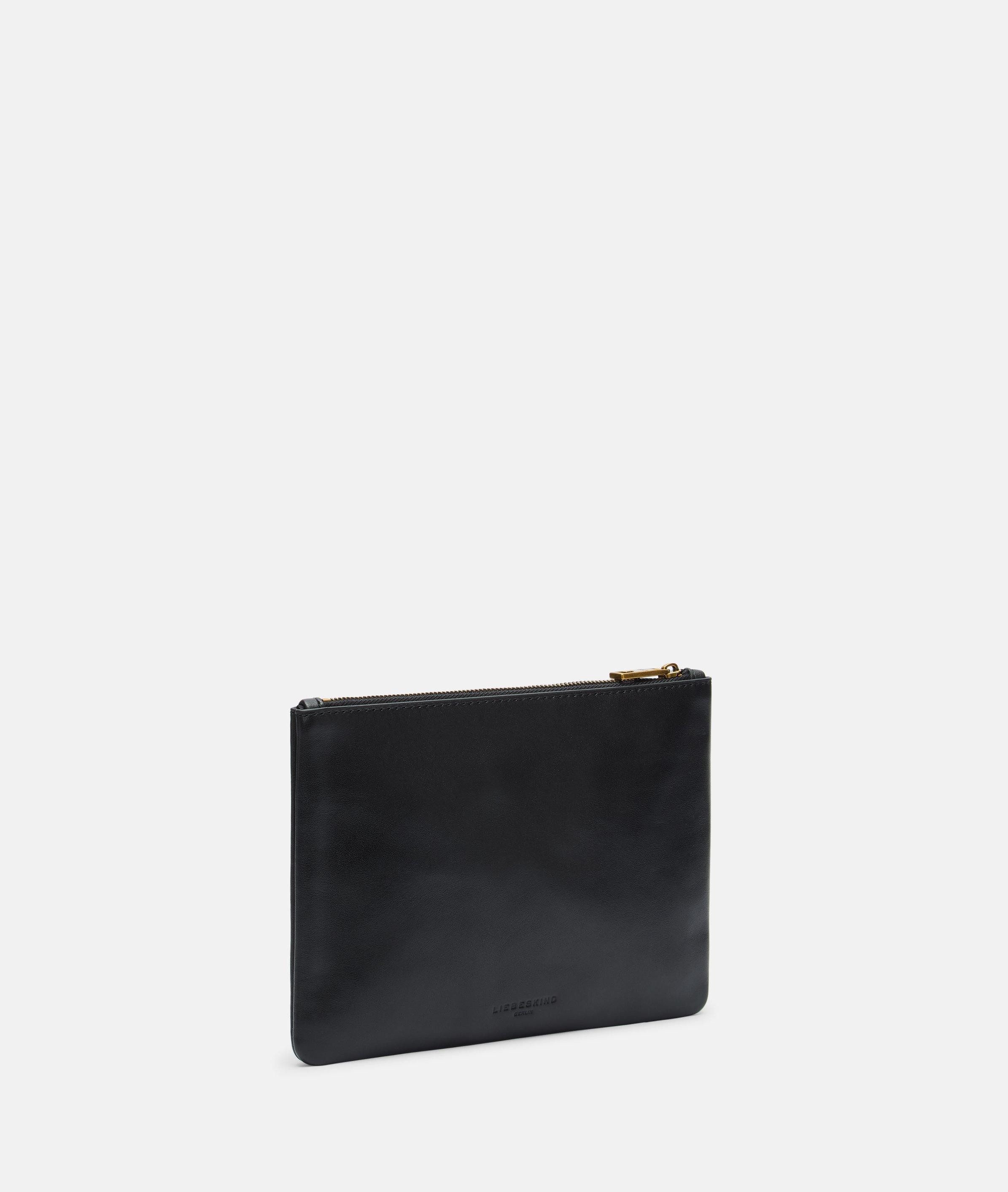 Liebeskind Berlin Kosmetiktasche Dancing Letters Cosmetic Pouch S, Kleine Pouch aus Nappaleder