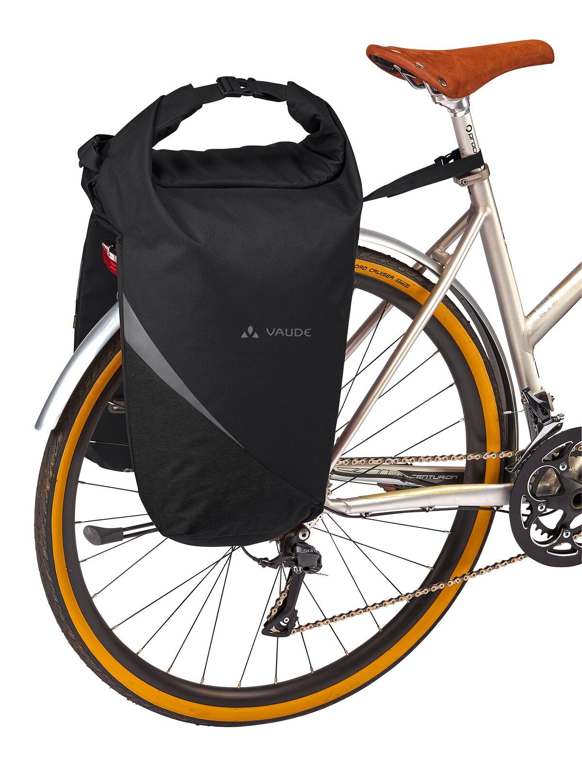 VAUDE Fahrradtasche Road Master Urban (Double), Doppel-Packtasche, aus Polyester, mit großem Packmaß – Bild 2 von 5