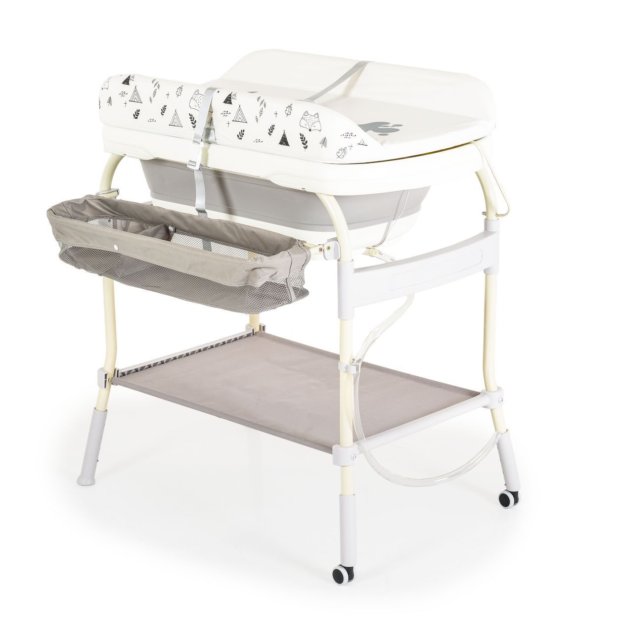 Babyshoppen Babybadewanne Babybadewanne Wickeltisch 2in1, Garda günstig online kaufen