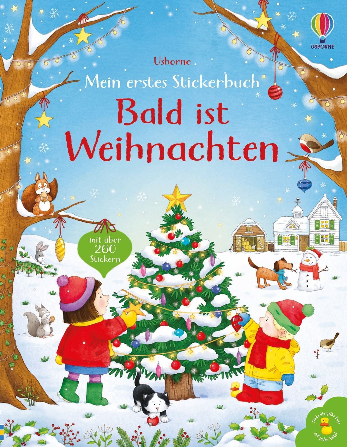 Mein erstes Stickerbuch: Bald ist Weihnachten weihnachtliches Stickerh / Kate Nolan, weihnachtliches Stickerheft mit über 260 Stickern – für Kinder ab 3 Jahren, X