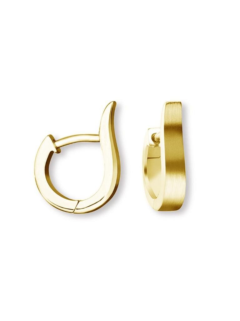 Amoonic Klappcreolen Klassische Creolen Silber 925 Ohrringe Klappcreolen Geschenk Damen (inkl. Schmucketui), Creolen in Silber, Gold oder Rosegold vergoldet Geschenk Freundin