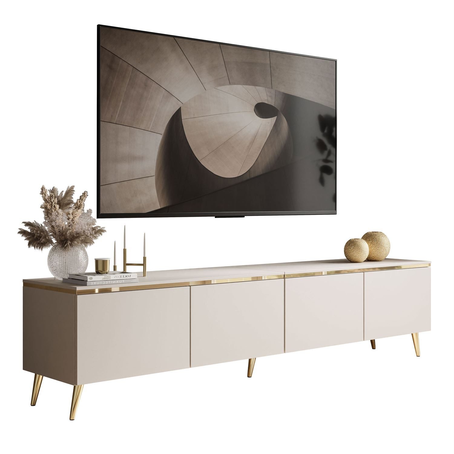 Lookway TV-Schrank CELINE KASCHMIR 200 cm günstig online kaufen