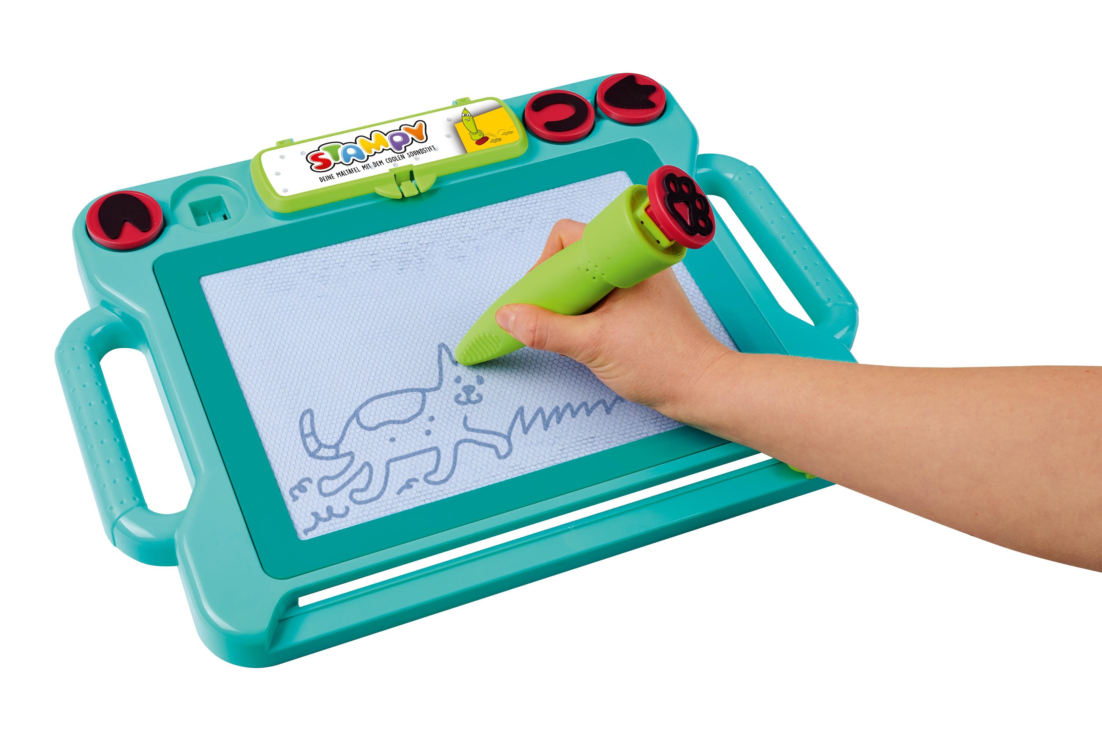 Simba Dickie Tafel Maltafel Stampy mit Soundstift