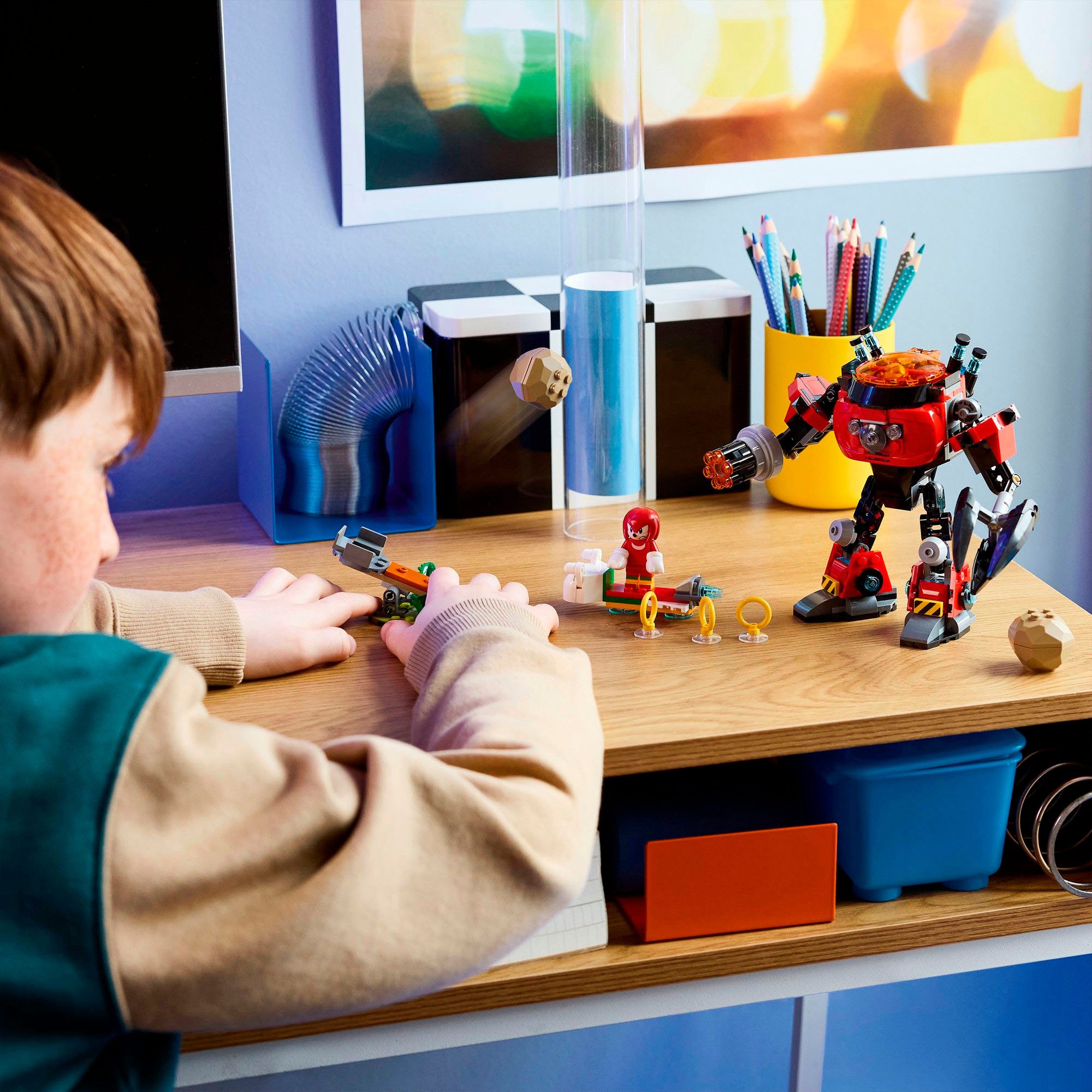 LEGO® Knuckles vs. Dr. Eggmans Egg Crusher Mech (77005), LEGO Sonic Konstru günstig online kaufen