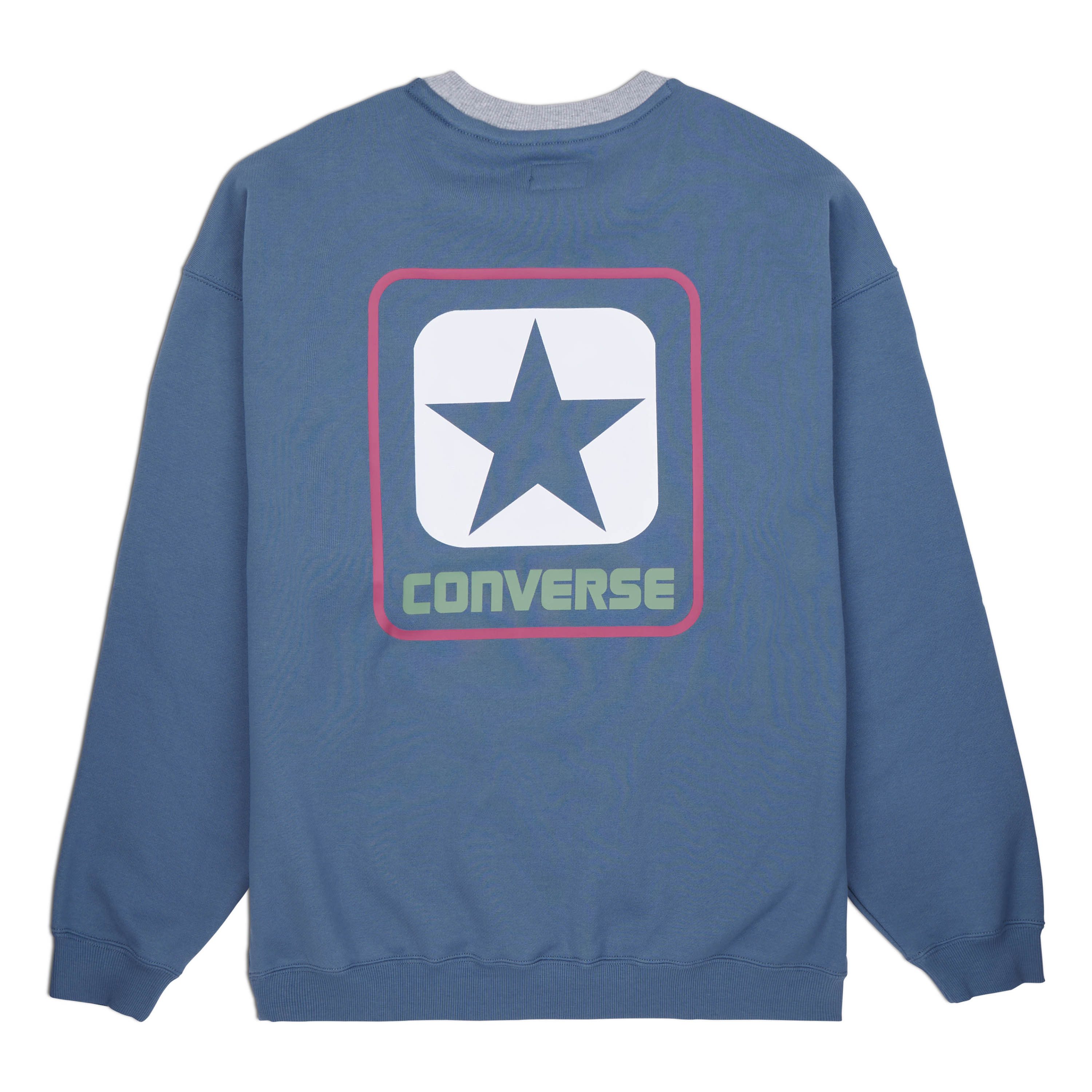 Converse Sweater CONVERSE BOX STAR RINGER CREW - LAKESIDE BLUE (1-tlg) günstig online kaufen