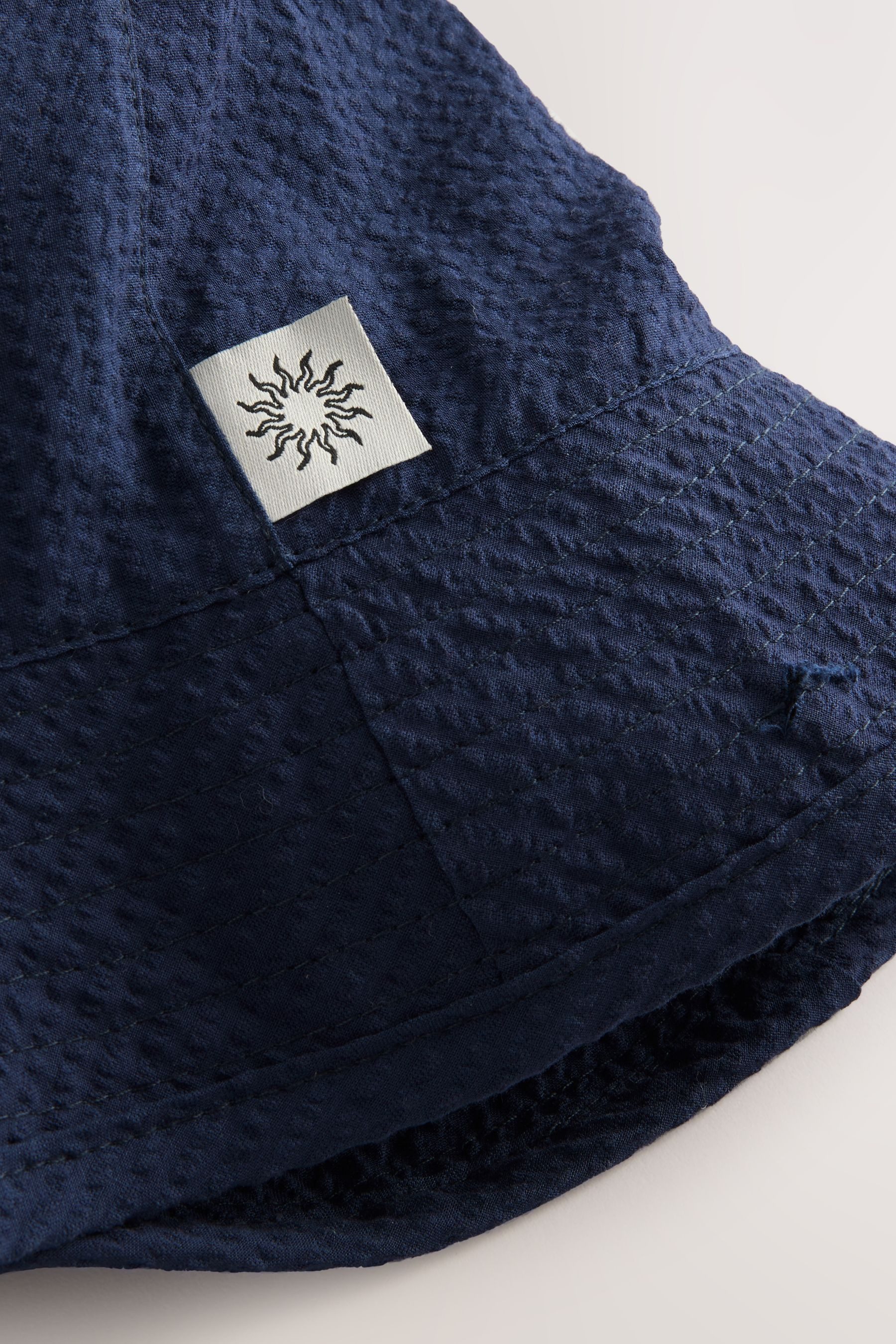 Next Fischerhut Anglerhut aus Seersucker 100 % Baumwolle (1-St) günstig online kaufen