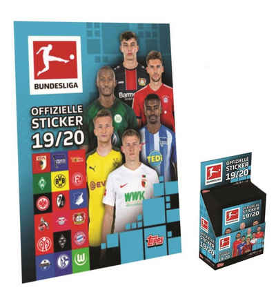 Topps Sticker »Topps Bundesliga Sticker 2019 / 2020 - Album + 1«, (Set)