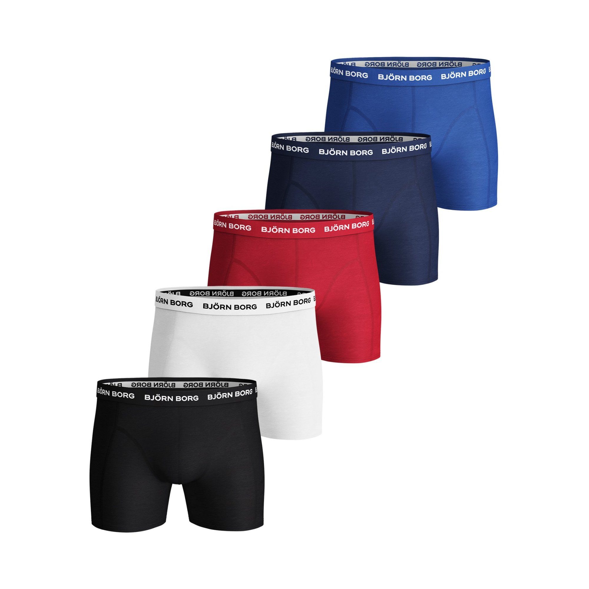 Boxer Herren Boxershort 5er Pack Baumwolle