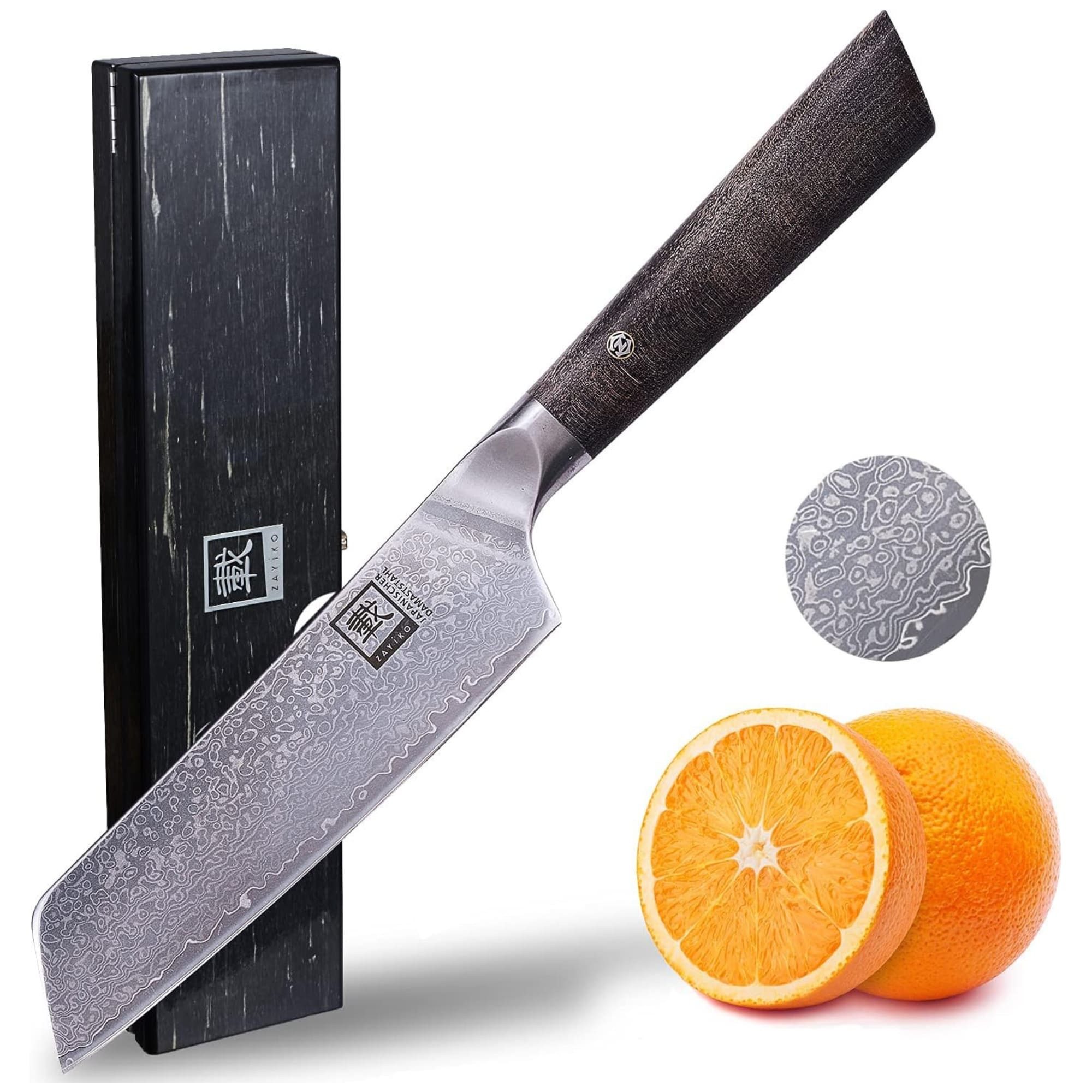 OTTO Santokumesser Professional Series Damast Kleines Santokumesser I 16 cm Klinge I