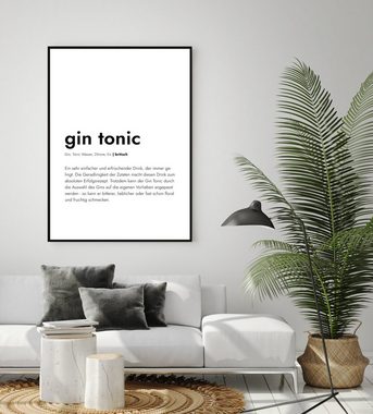 MOTIVISSO Poster Gin Tonic - Definition