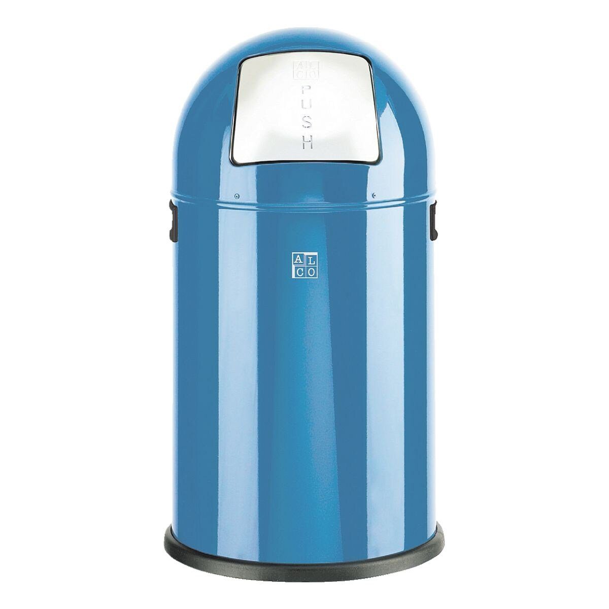 ALCO Mülleimer, blau Push-Klappe mit 20 Liter