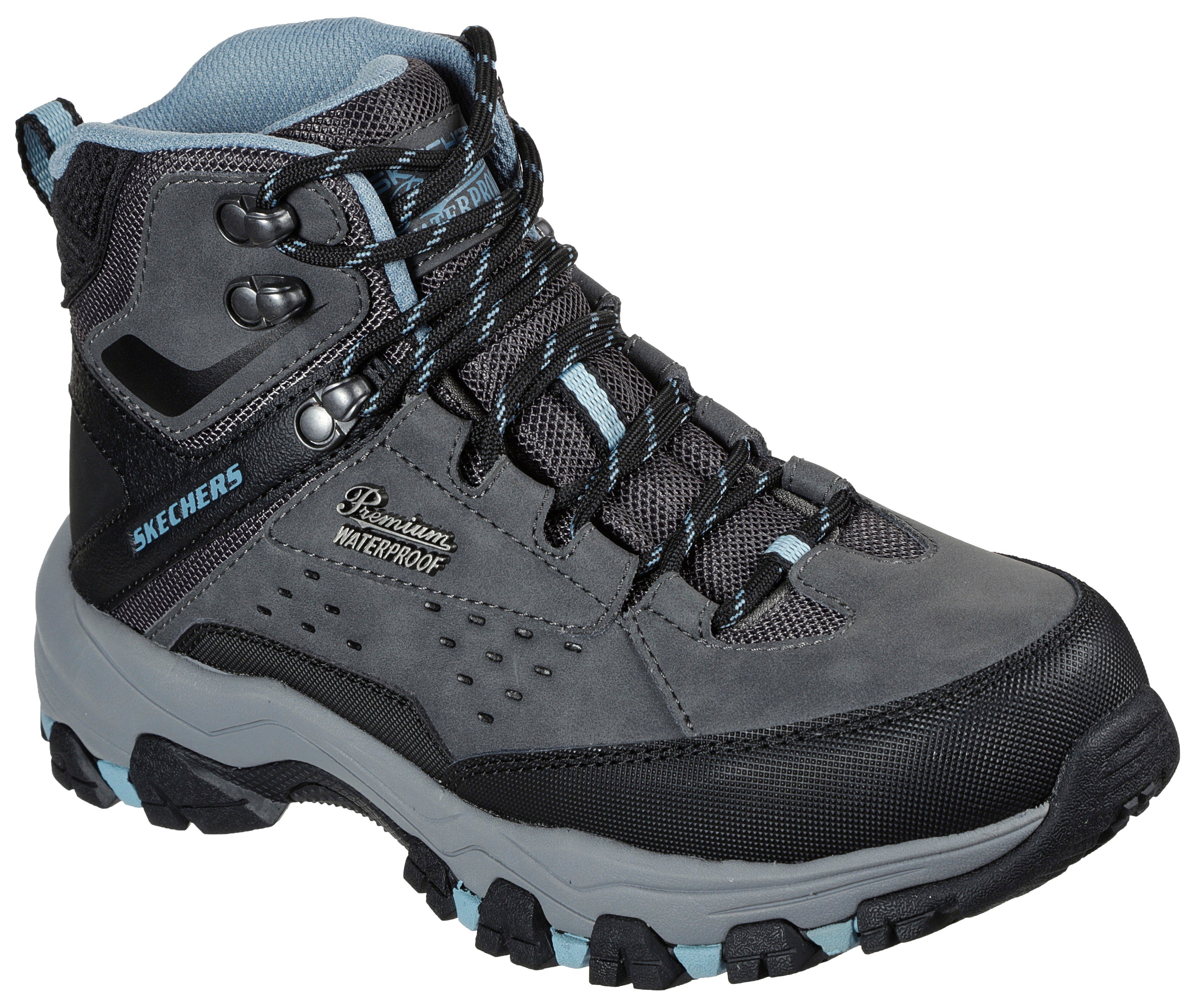 Outdoor-Aktivitäten CCL für ideal Skechers SELMEN Grau Schnürboots