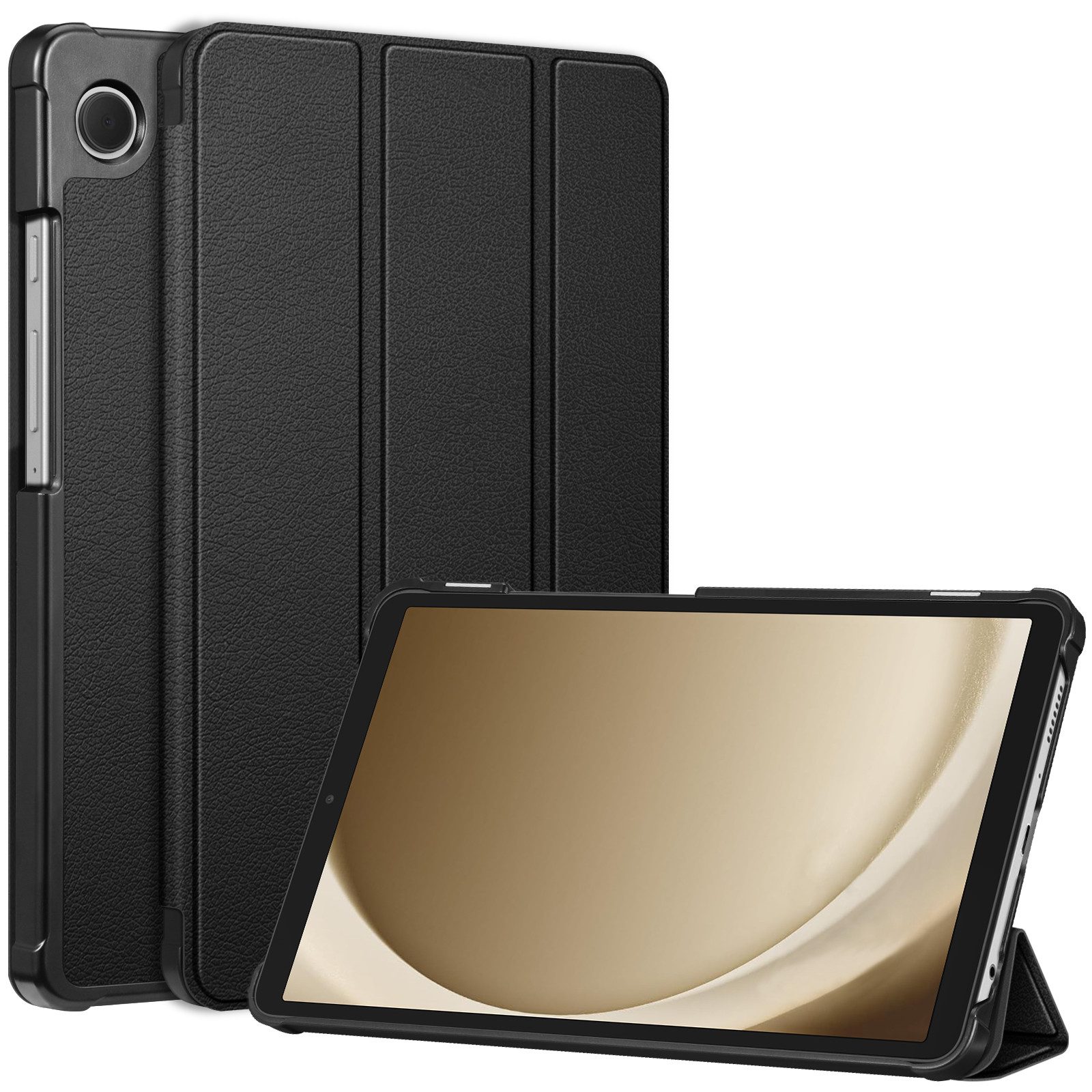 Fintie Tablet-Hülle für Samsung Galaxy Tab A11 8,7" 2025/ Tab A9 8.7 Zoll Tablet, Ultra Schlank Kunstleder Schutzhülle