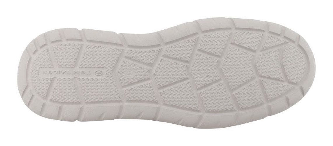 TOM TAILOR Valter Slipper Schlüpfschuh, Freizeitschuh, Halbschuh mit Stretcheinsätzen