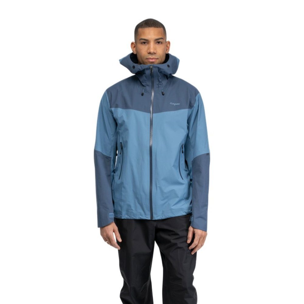 Bergans Funktionsjacke Wanderjacke Rabot Light 3L Shell (Hardshelljacke, wasserdicht)