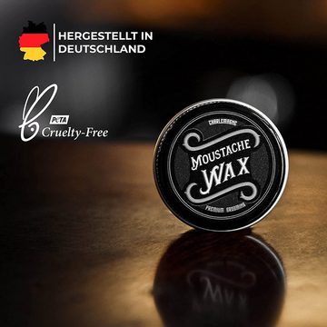 Charlemagne Premium Bartwichse Charlemagne Moustache Wax - 15ml, Natürliche inhaltsstoffe