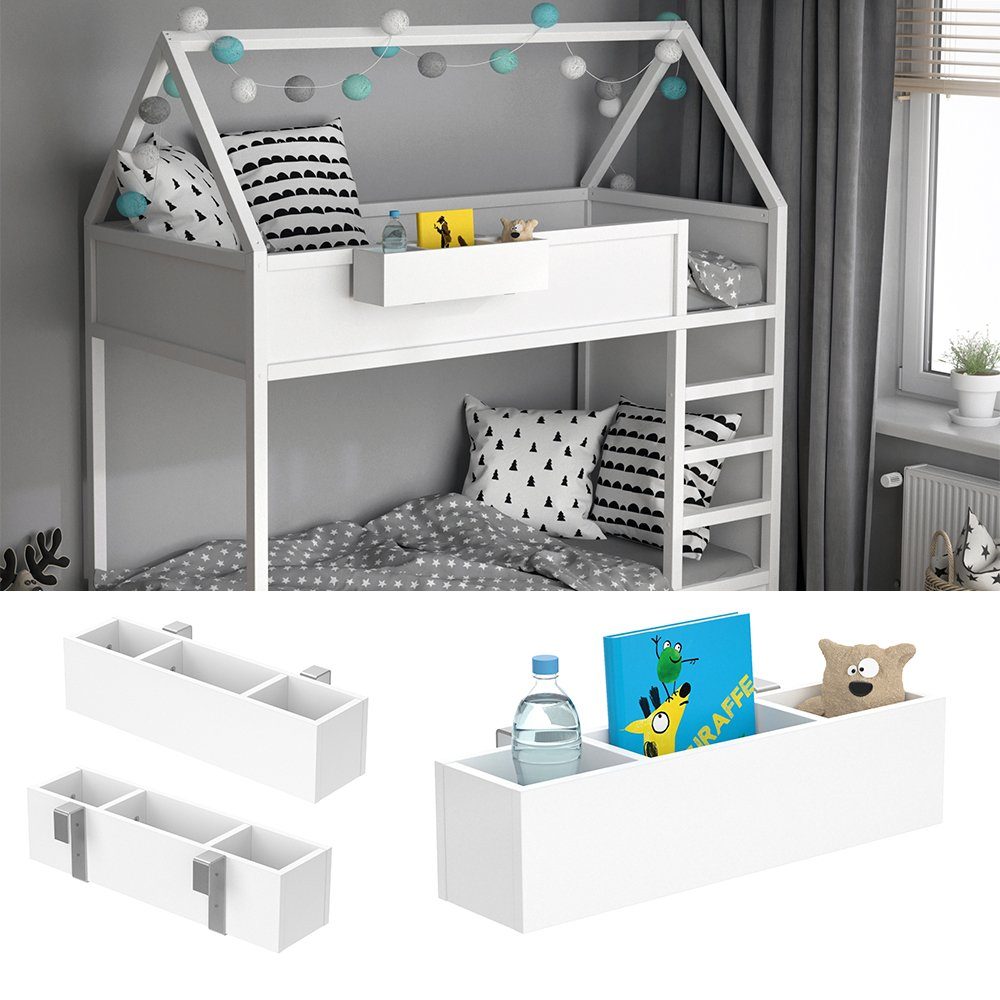 VitaliSpa® Regal, Weiß/Weiß, 60 x 15 günstig online kaufen