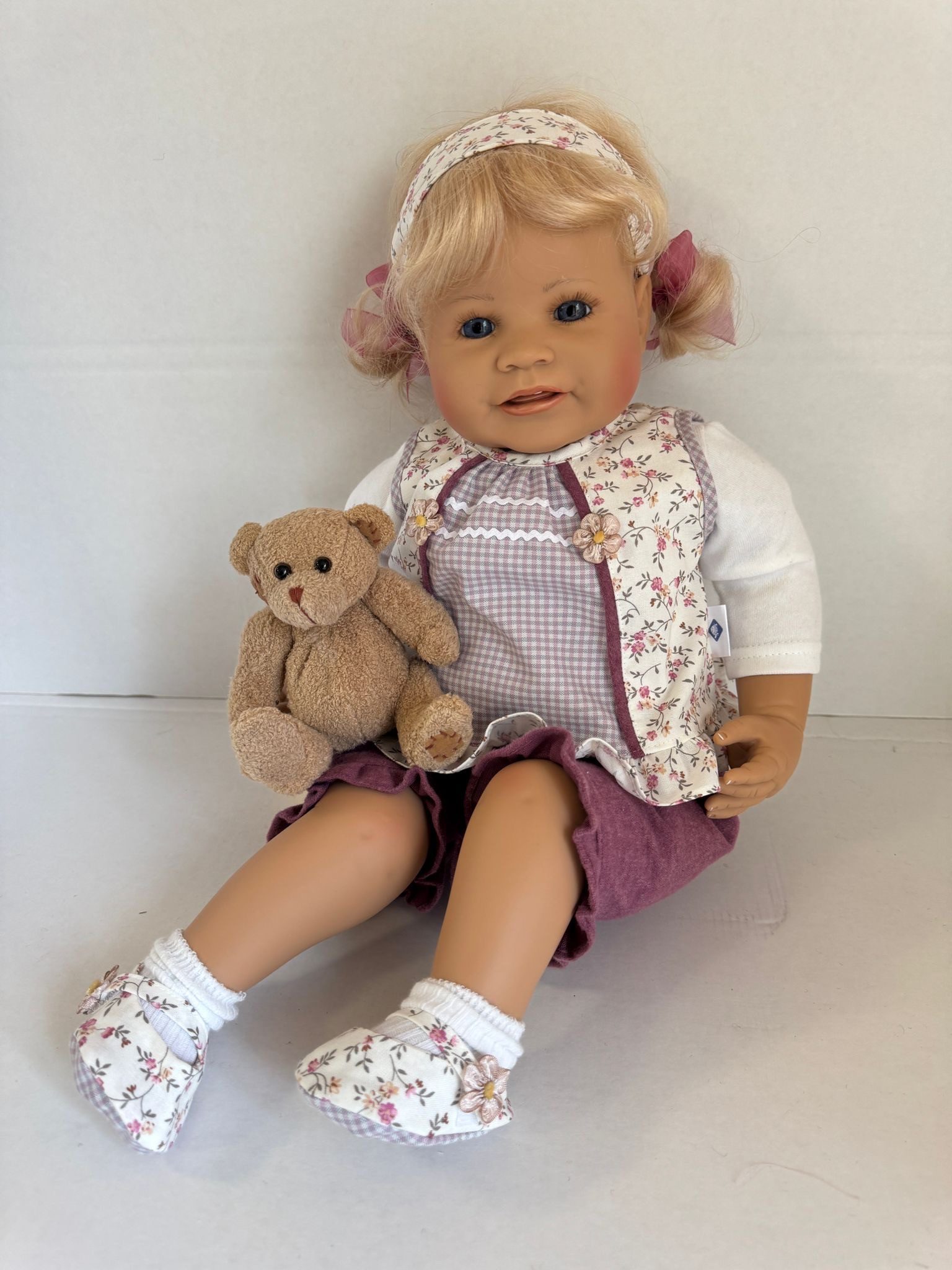 Schildkröt Babypuppe Sarah von Rolanda Heimer, 50 cm (1-tlg)