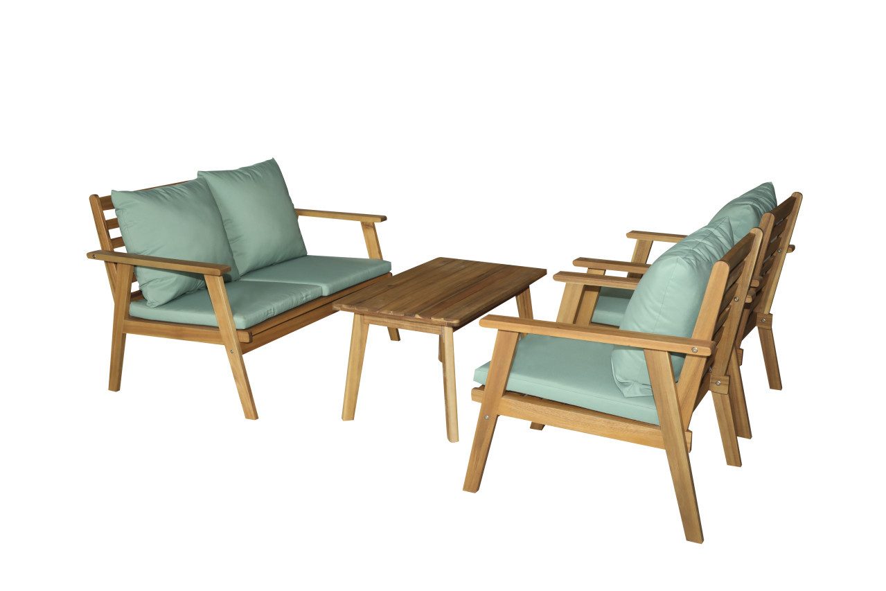 Primaster Loungeset Primaster Loungeset Lovina 4-teilig, Witterungsbeständig
