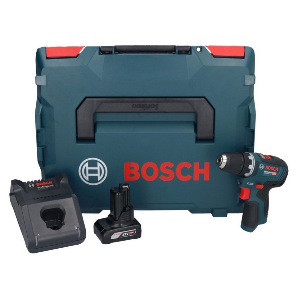 Thumbnail - Bosch Professional Säulenbohrmaschine GSR 12V-35 Professional Akku Bohrschrauber 12 V 35 Nm Brushless + 1x