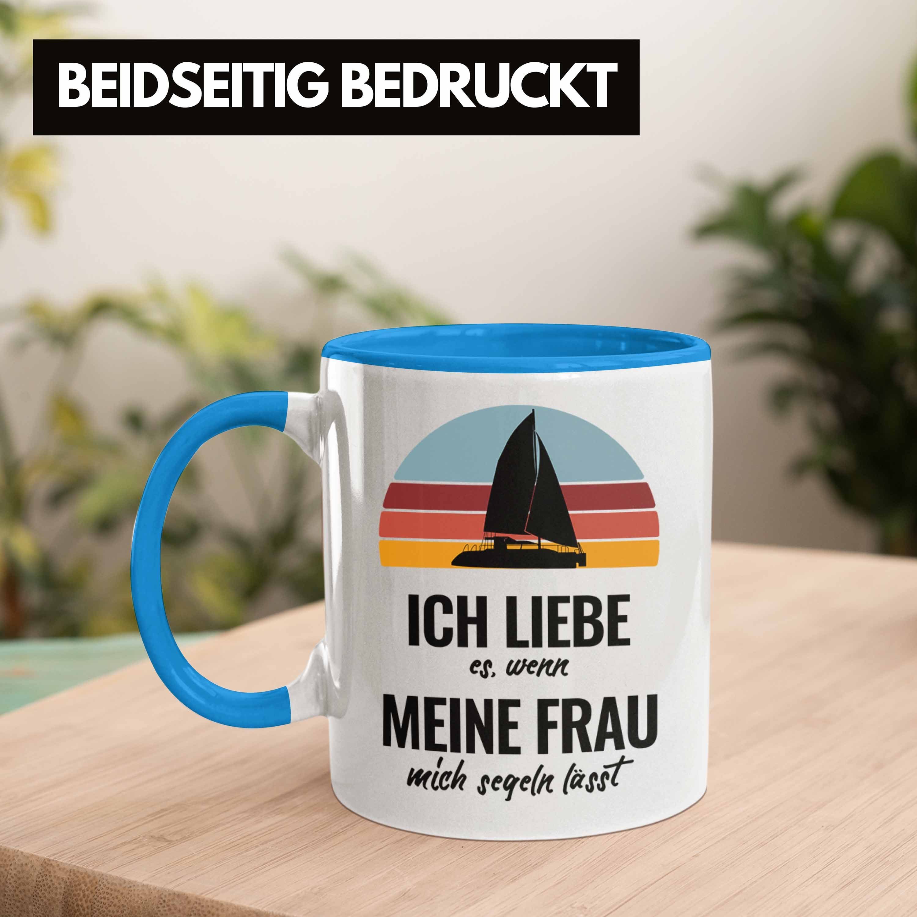 Segler Trendation Trendation Segeln Geschenk Tasse Geh Reichts Segeln Besonders für Blau Kaffeetasse Segelboot Mir - Ich Männer Tasse Geschenkidee